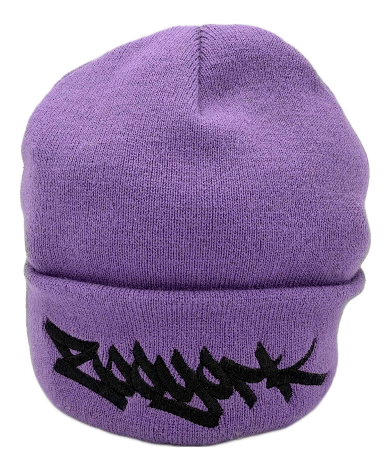 Supreme パープル ニット帽 中古・古着通販】Supreme (シュプリーム) ニット帽 パープル×ブラック