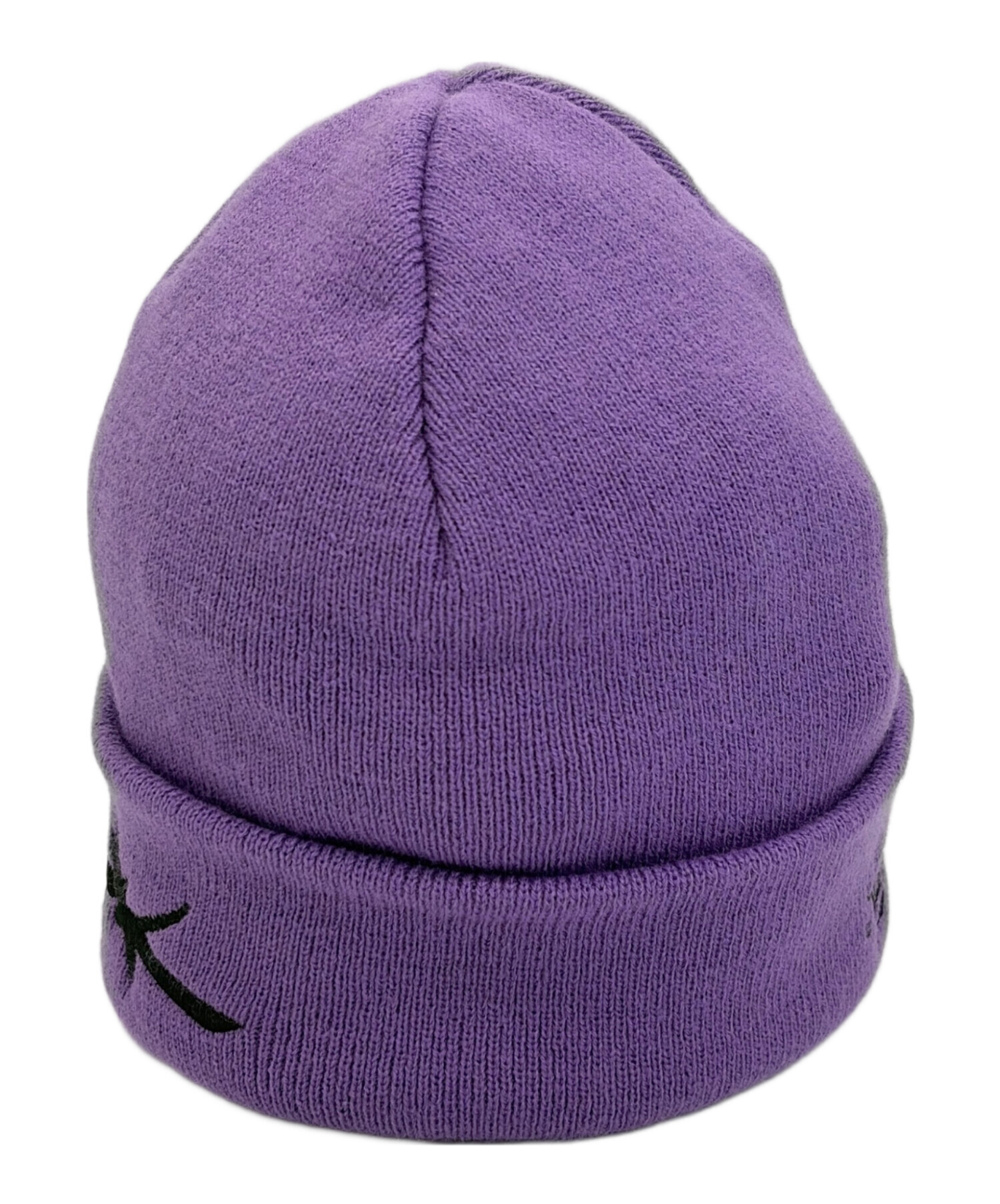 中古・古着通販】Supreme (シュプリーム) ニット帽 パープル×ブラック