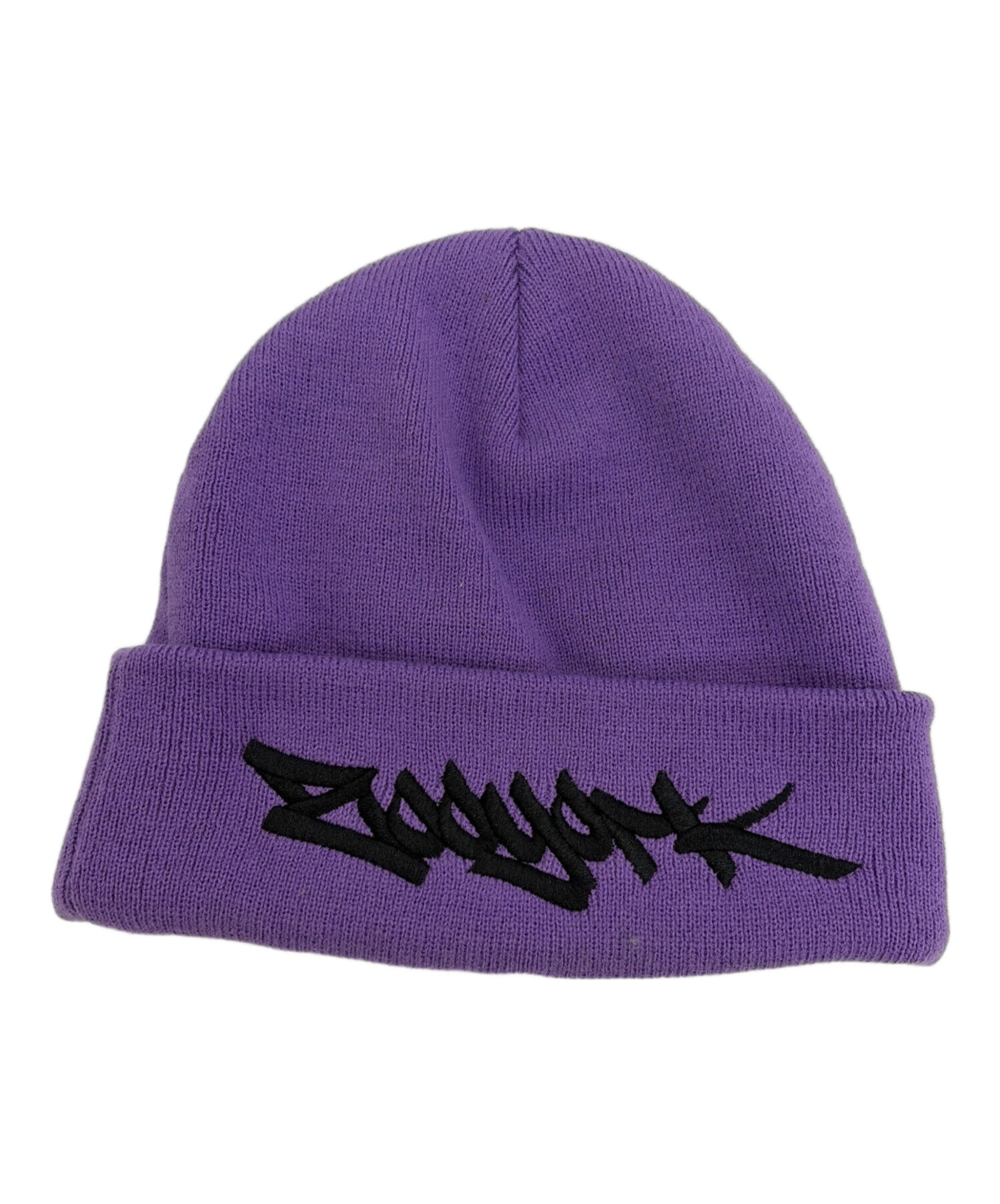 【超激レア・美品】Supremeニット帽 バルクデザイン 中古・古着通販】Supreme (シュプリーム) ニット帽 パープル×ブラック