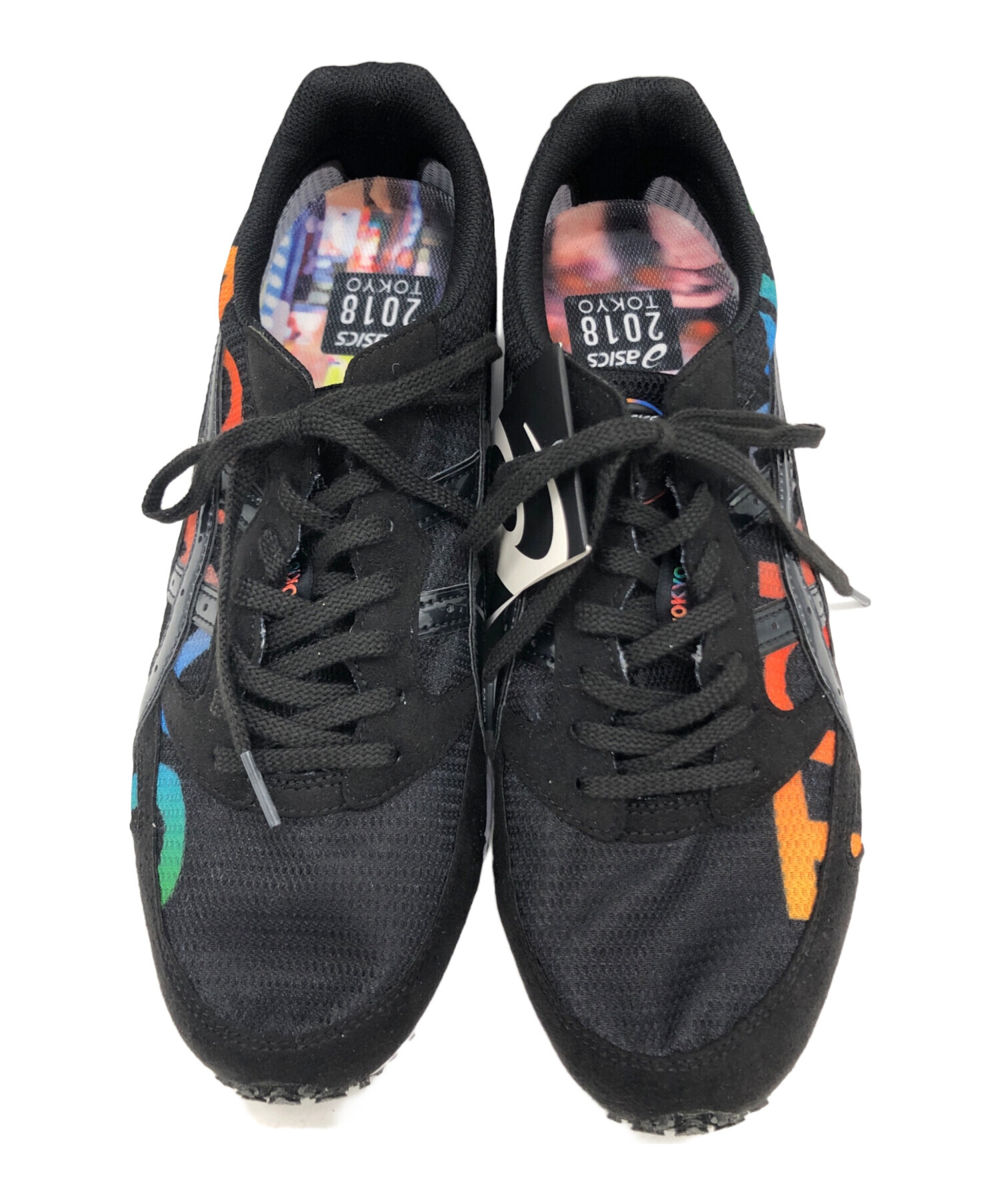 中古・古着通販】asics (アシックス) ランニングシューズ ブラック