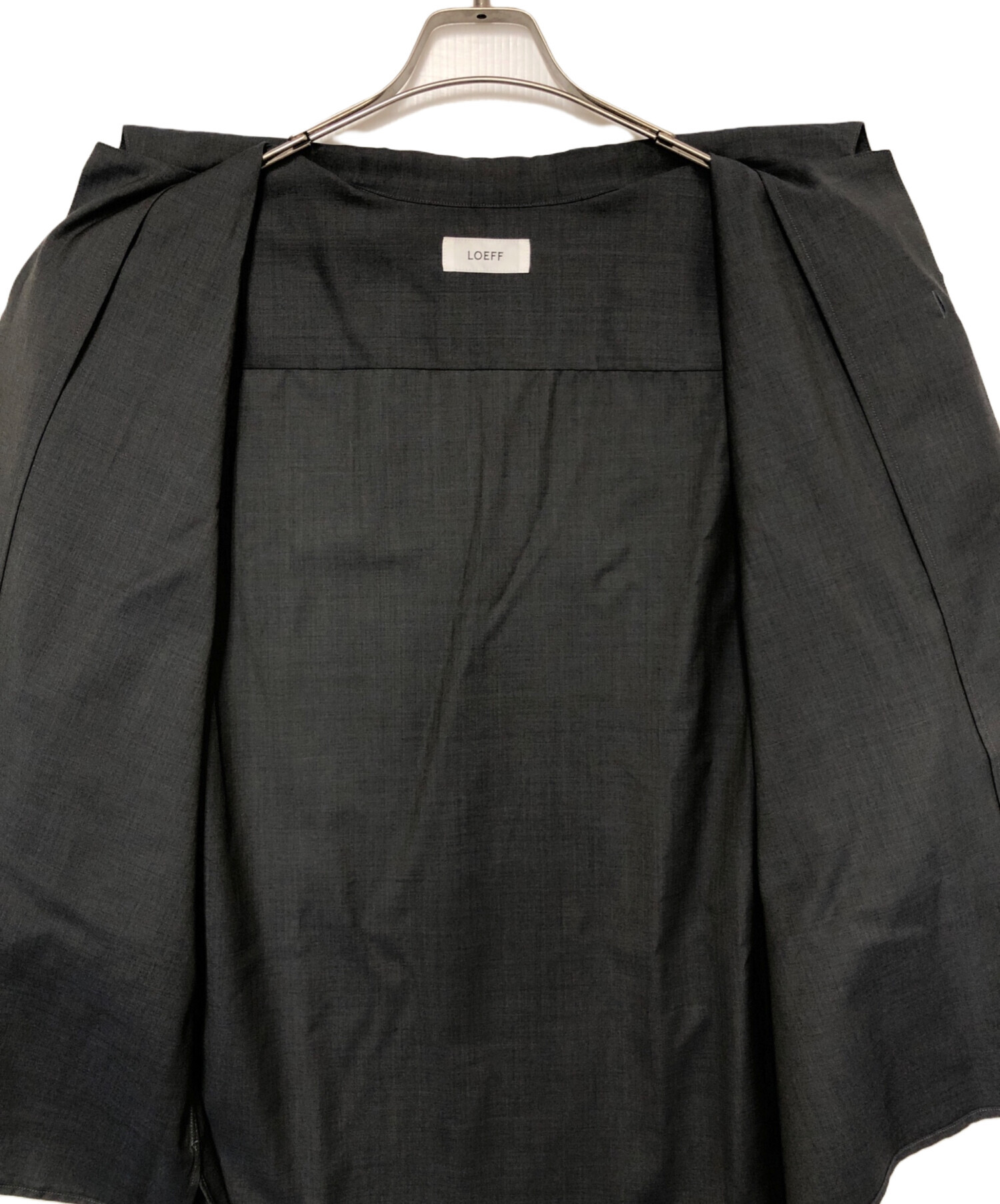 LOEFF ロエフ ベスト S 黒 【古着】【中古】【送料無料】 LOEFF ロエフ ベスト S 黒 【古着】【中古】【送料無料】 【公式通販】