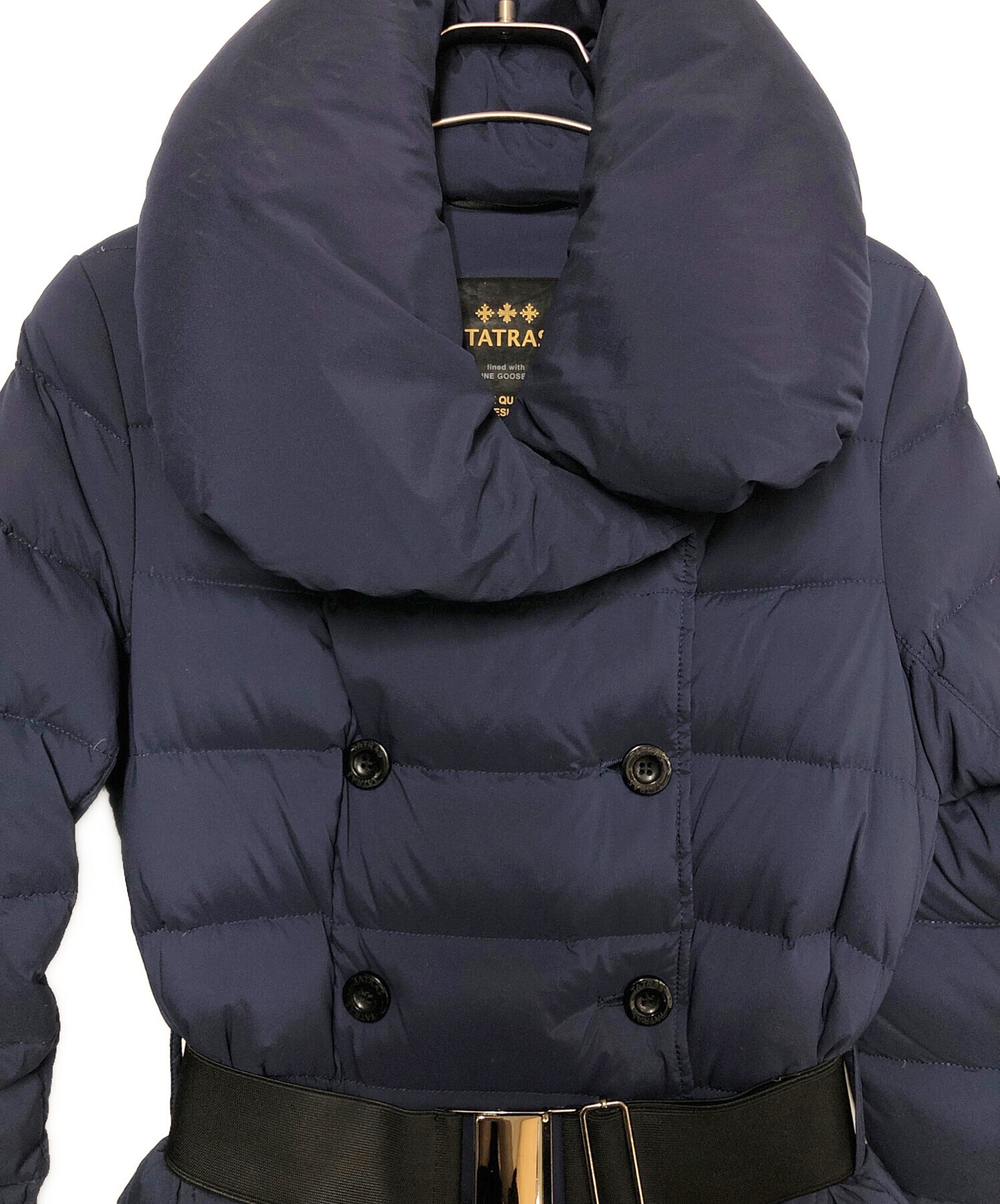 中古・古着通販】TATRAS (タトラス) ダウンコート ネイビー サイズ 