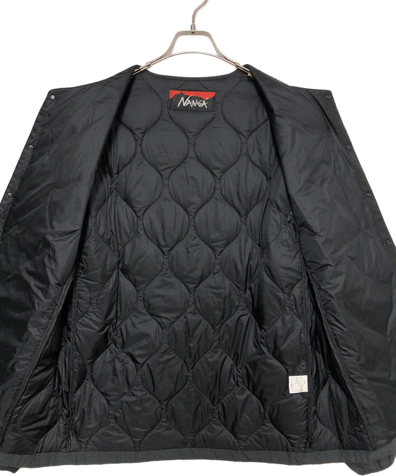 中古・古着通販】NANGA (ナンガ) 焚火キルトダウンカーディガン 