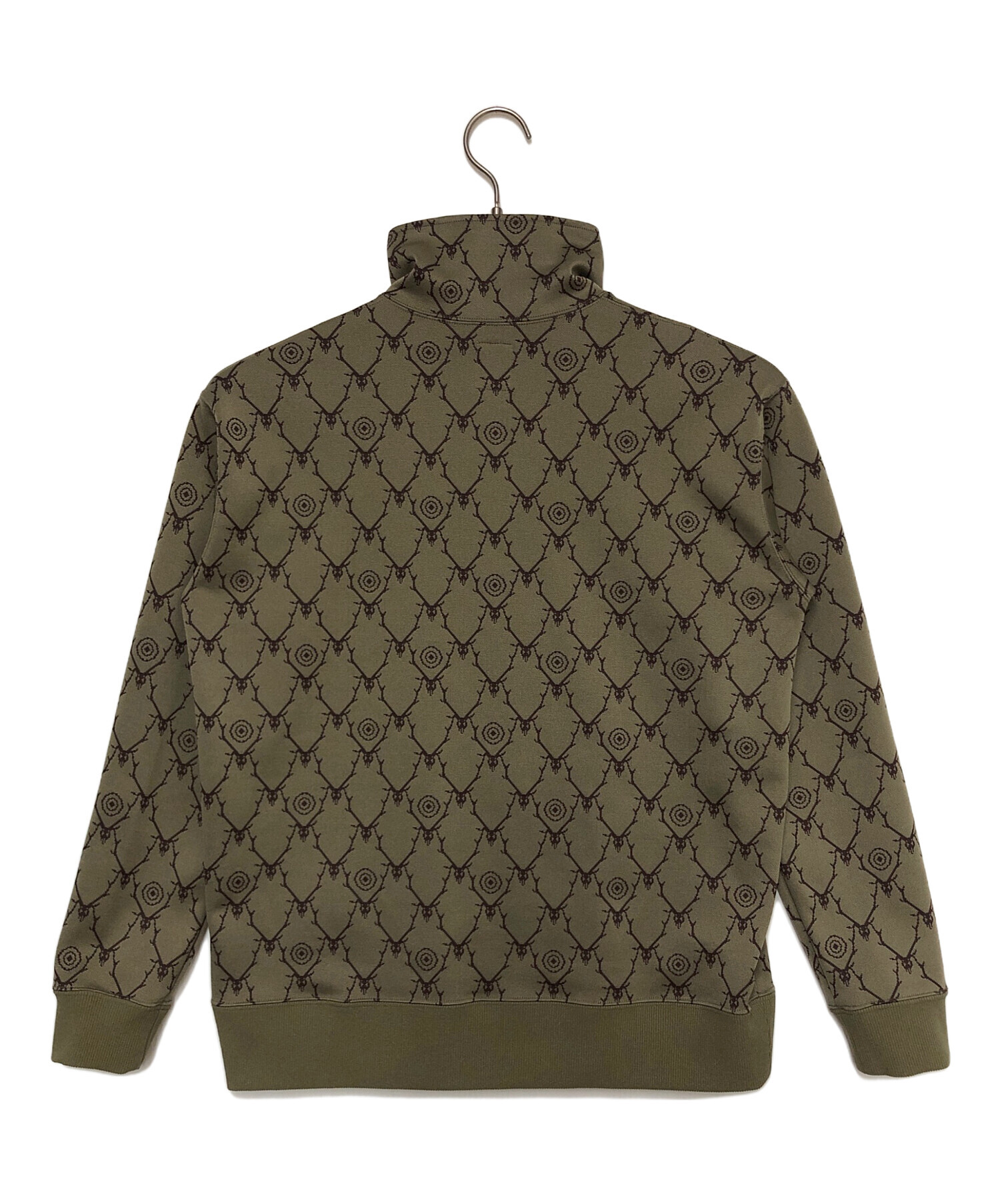 south2west8 ダークブラウン・カーキ色フード付ジャケット　メンズxs south2west8 ダークブラウン・カーキ色フード付ジャケット メンズxs