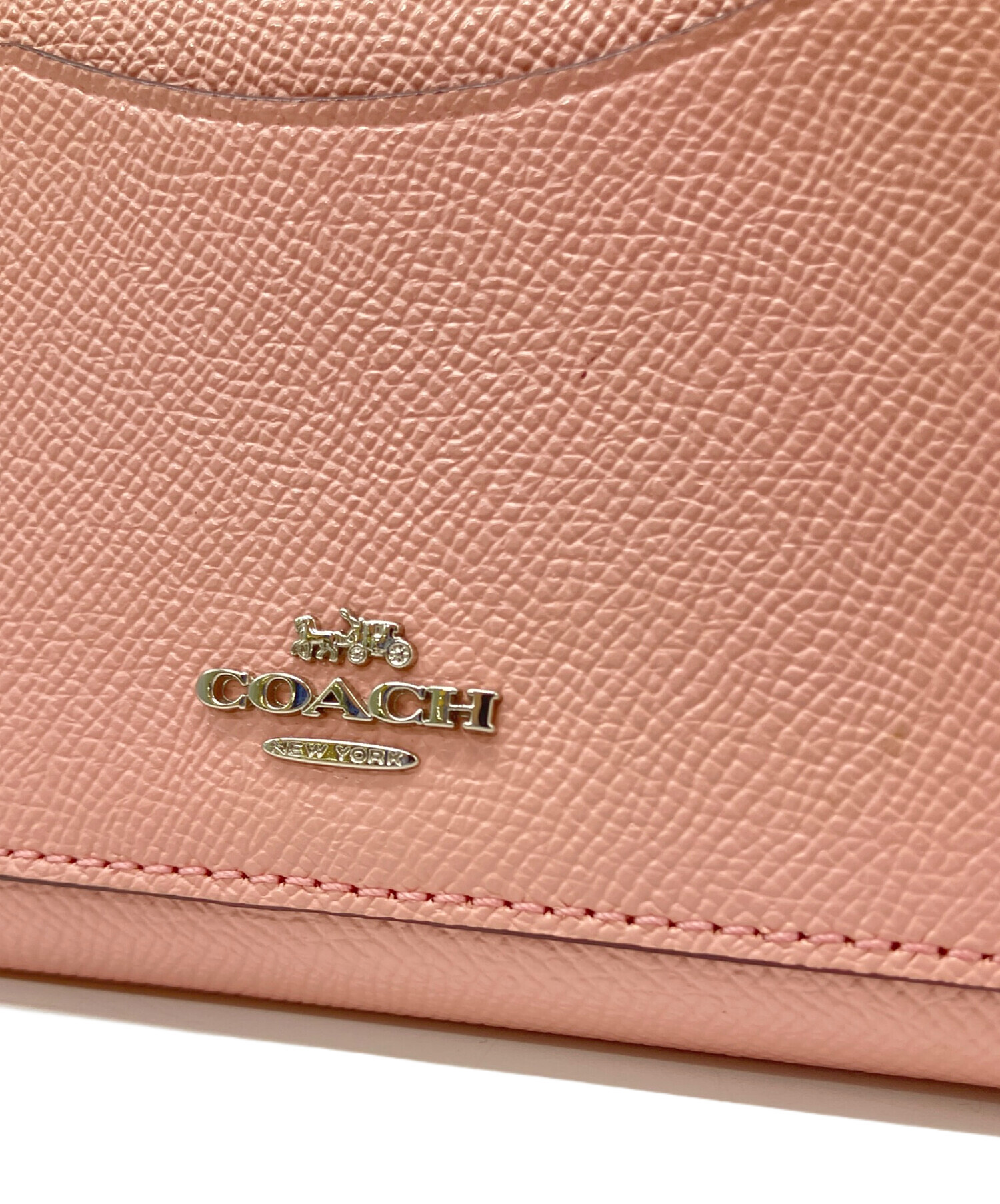 中古・古着通販】COACH (コーチ) 長財布 ピンク｜ブランド・古着通販