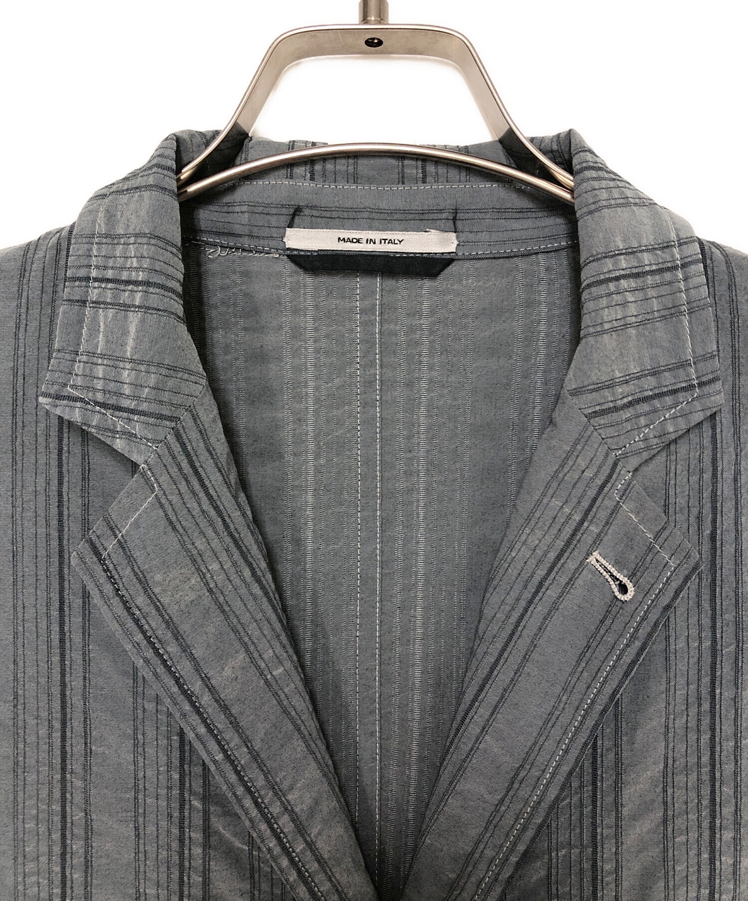 中古・古着通販】HERMES (エルメス) テーラードジャケット グレー