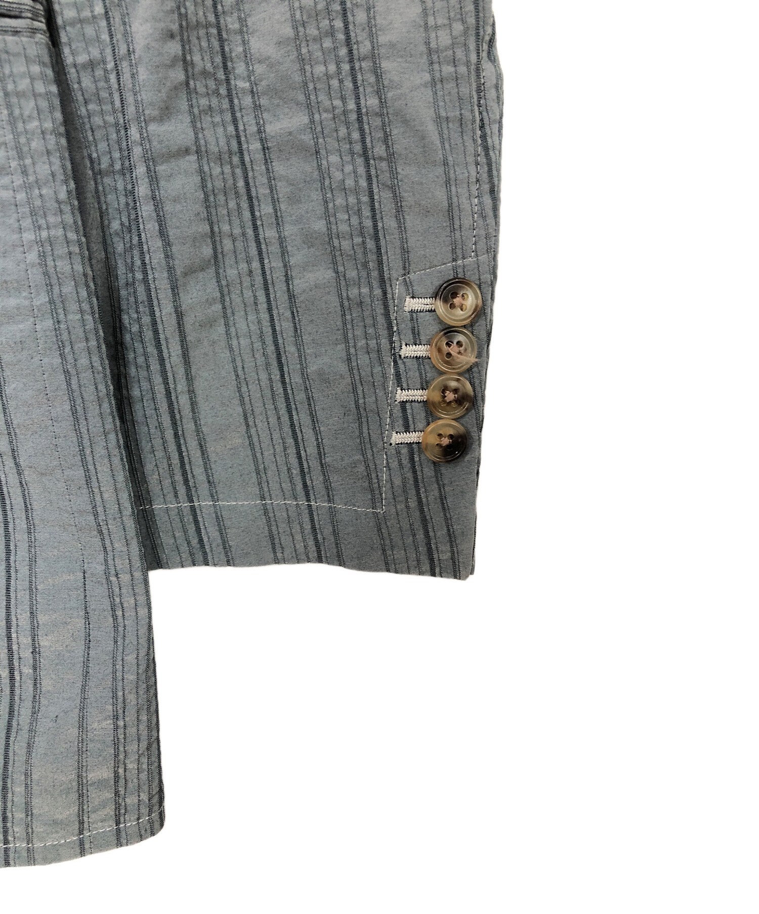 中古・古着通販】HERMES (エルメス) テーラードジャケット グレー