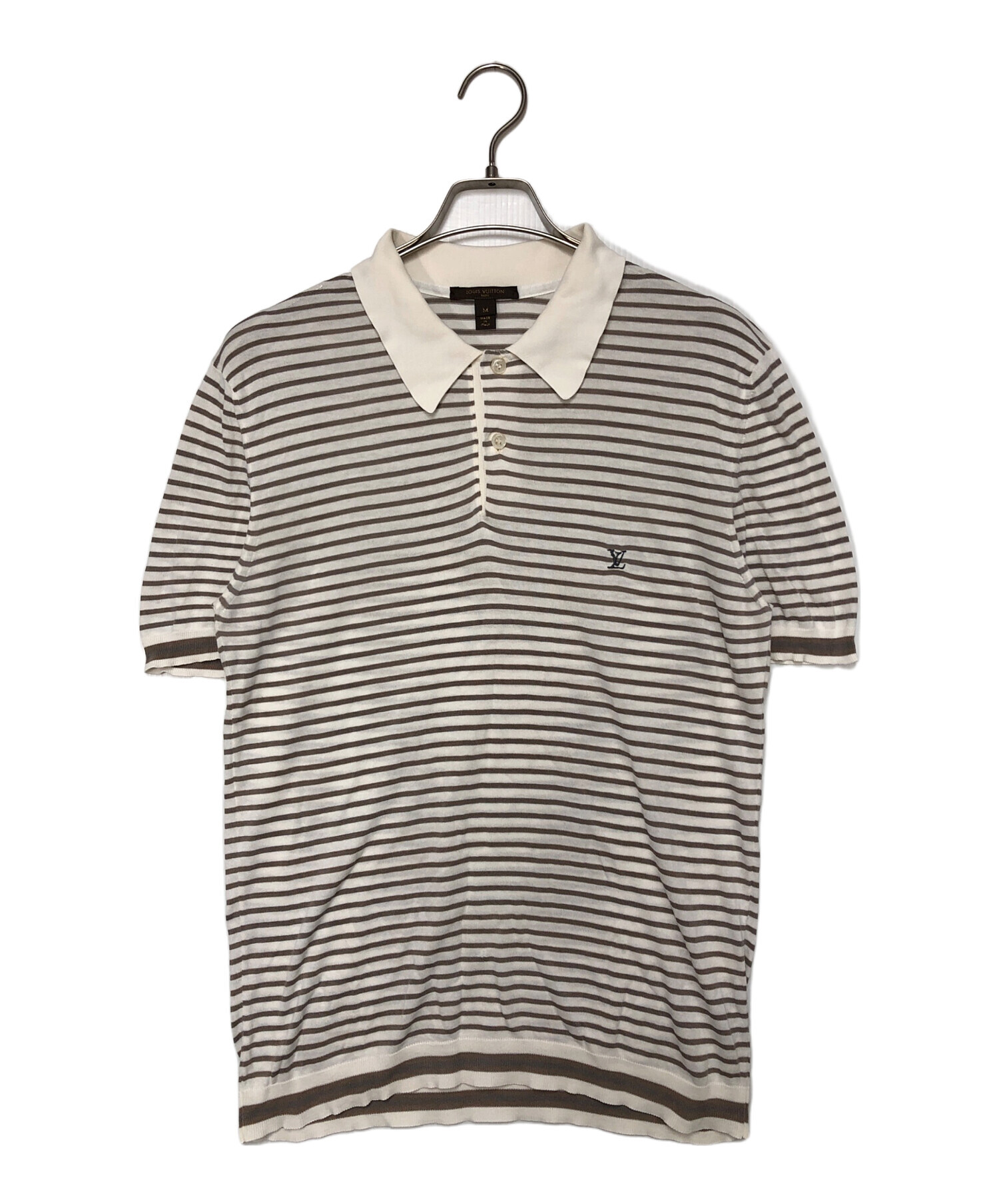 中古・古着通販】LOUIS VUITTON (ルイ ヴィトン) ポロシャツ ホワイト