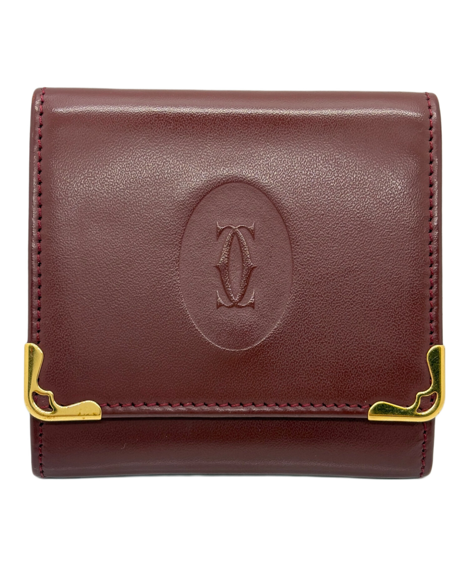 中古・古着通販】Cartier (カルティエ) コインケース ボルドー
