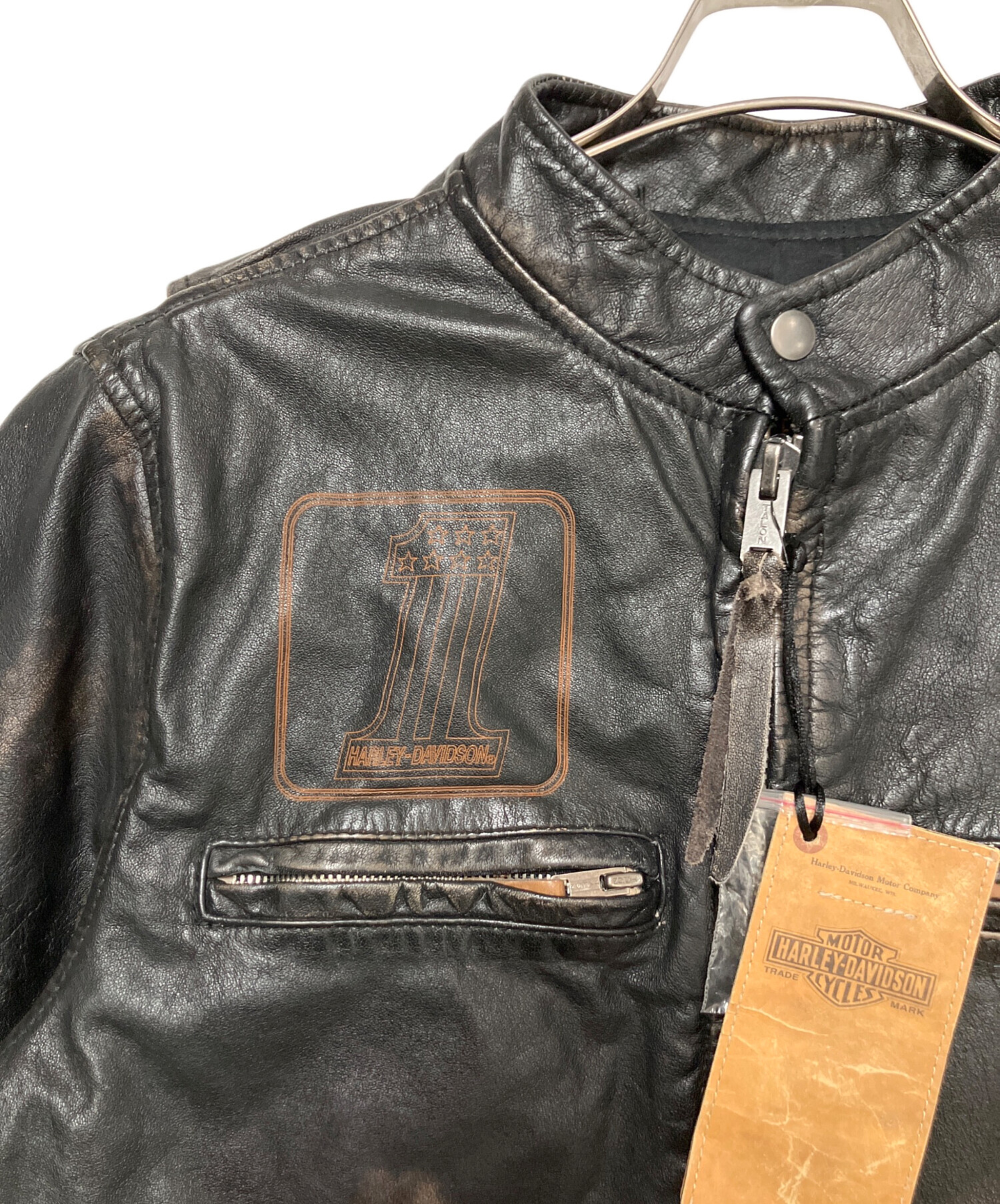 HARLEY DAVIDSON シングルライダース Mサイズ 60's【ビンテージ】【HARLEY DAVIDSON】ハーレーダビッドソン