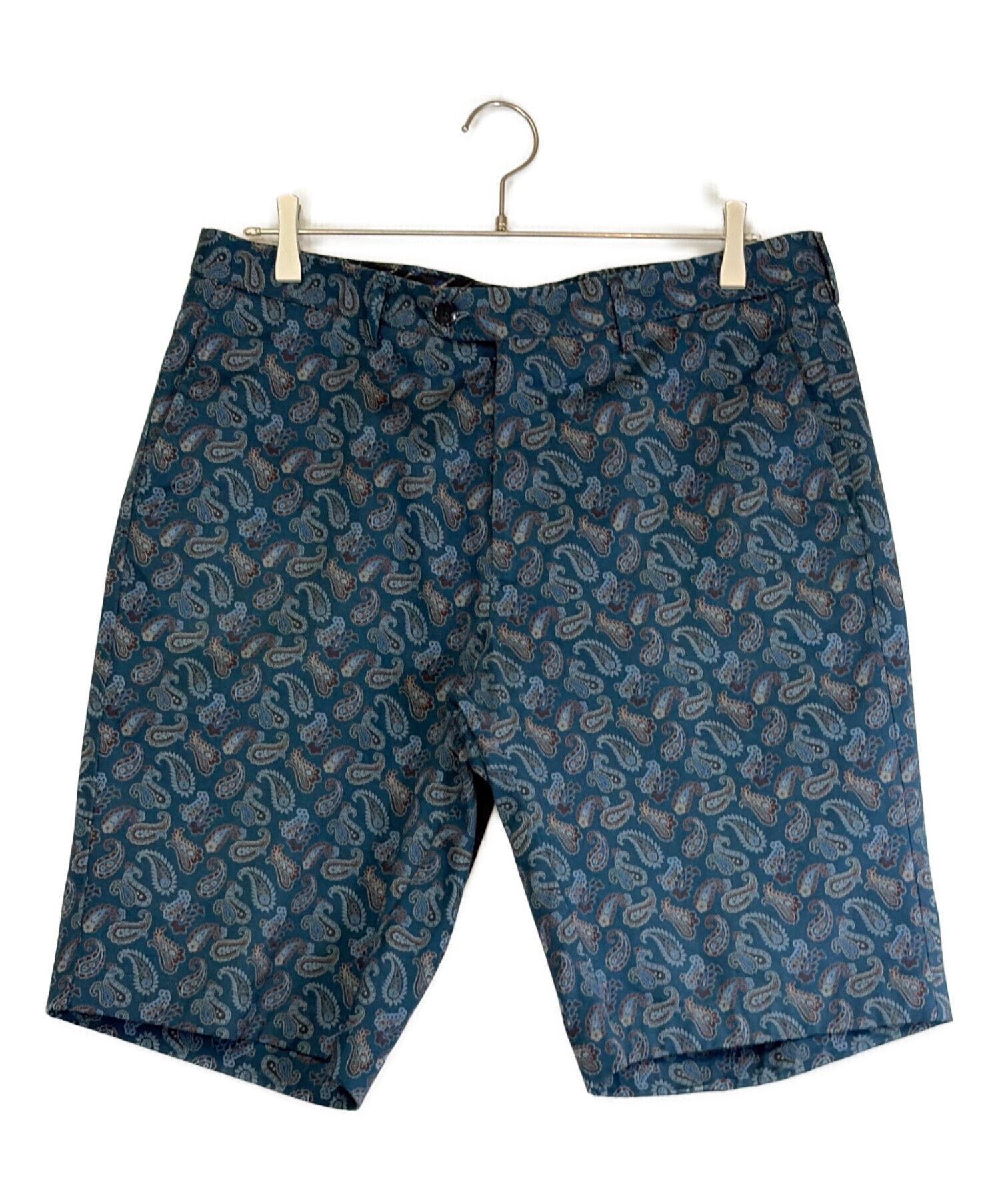 ETRO エトロ ペイズリー柄 ショートパンツ ハーフパンツ 中古・古着通販】ETRO (エトロ) ハーフパンツ ネイビー サイズ:SIZE