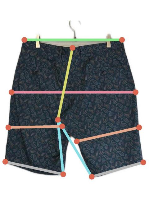 エトロ　ハーフパンツ　ショートパンツ　【新品タグ付き】【最安値】【早い者勝ち】 中古・古着通販】ETRO (エトロ) ハーフパンツ ネイビー サイズ:SIZE