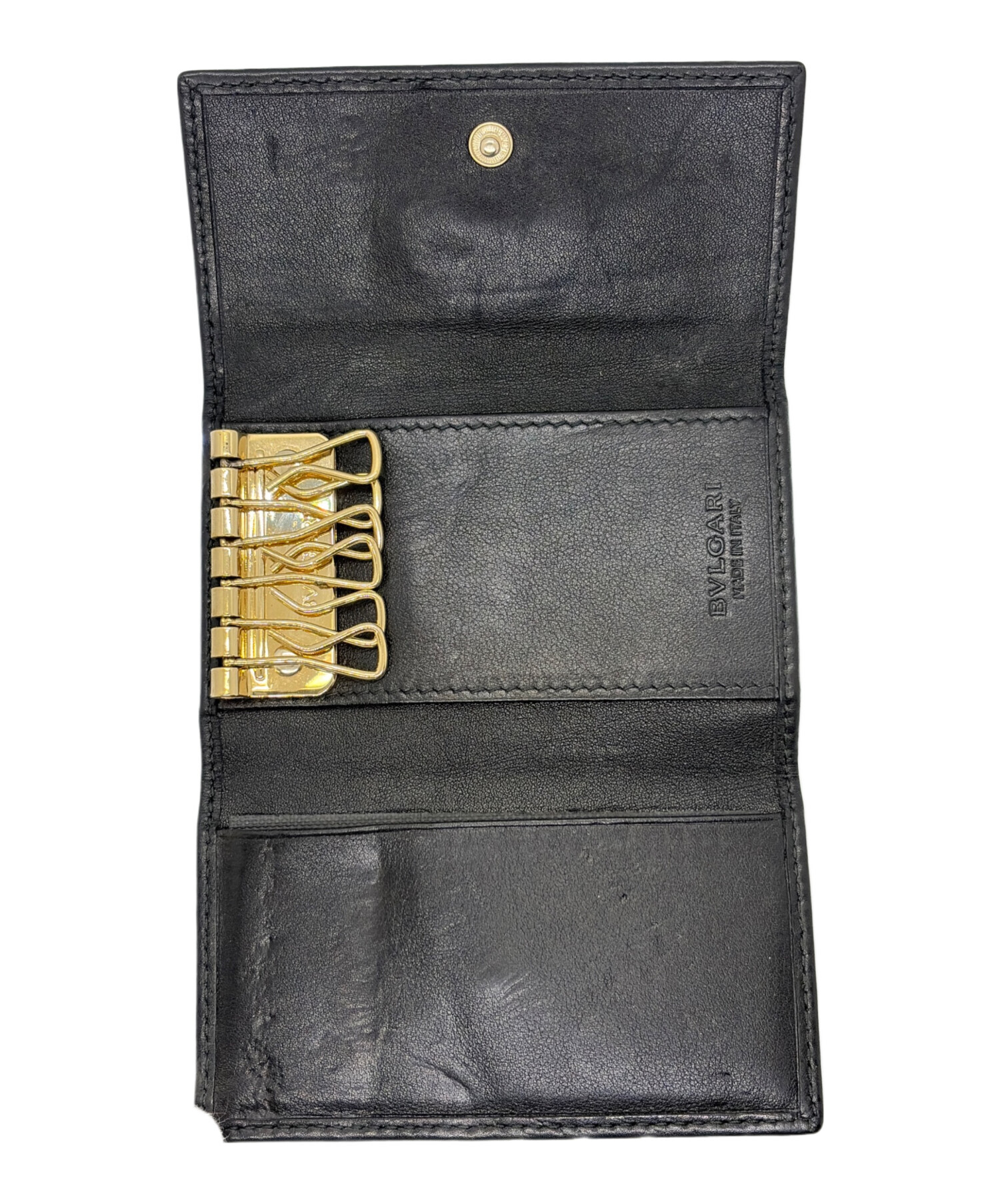 中古・古着通販】BVLGARI (ブルガリ) 6連キーケース ブラック