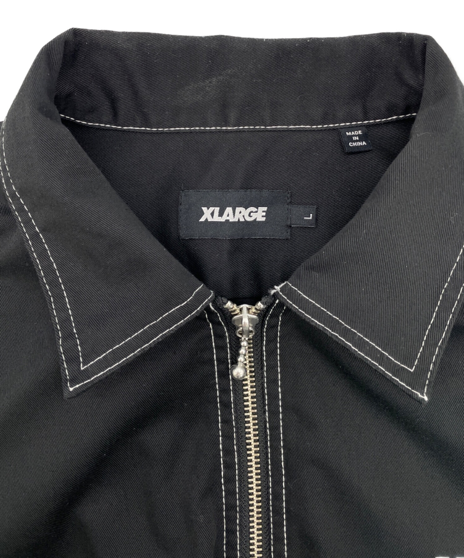 中古・古着通販】X-LARGE (エクストララージ) 半袖シャツ ブラック