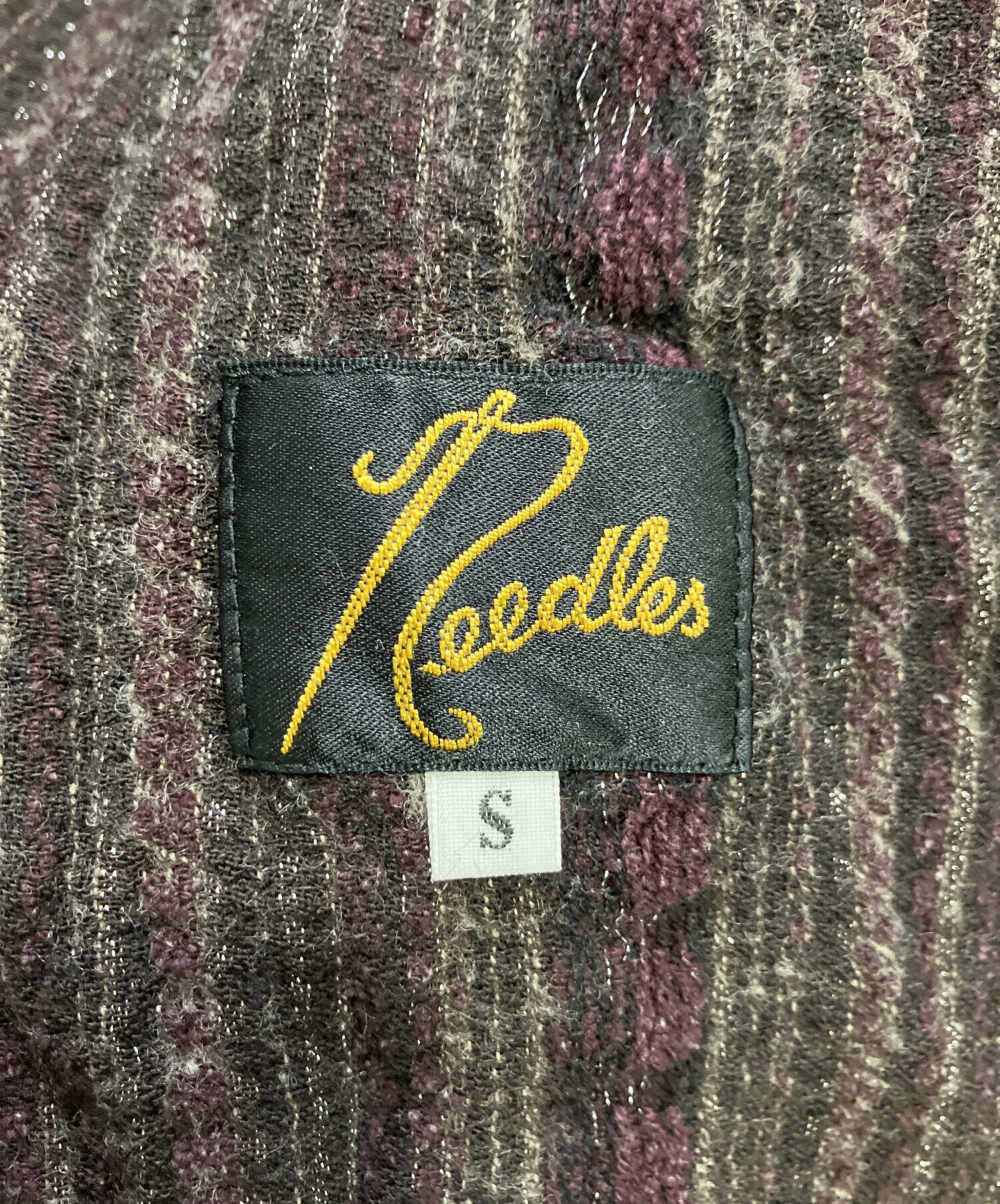 中古・古着通販】Needles (ニードルズ) ジャガード ヒザデルパンツ