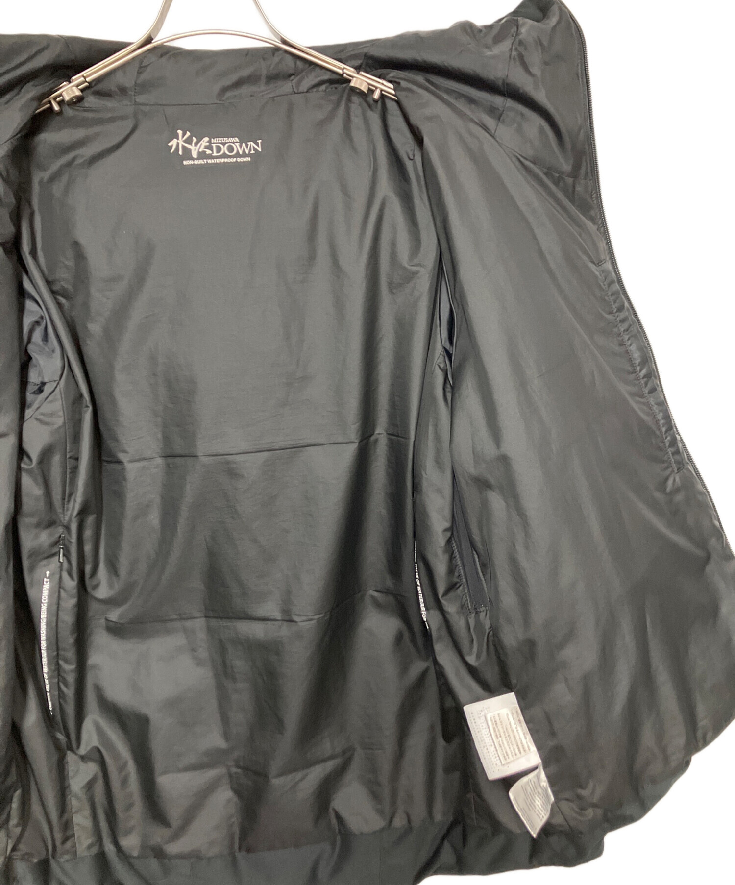 中古・古着通販】DESCENTE (デサント) ダウンジャケット ブラック