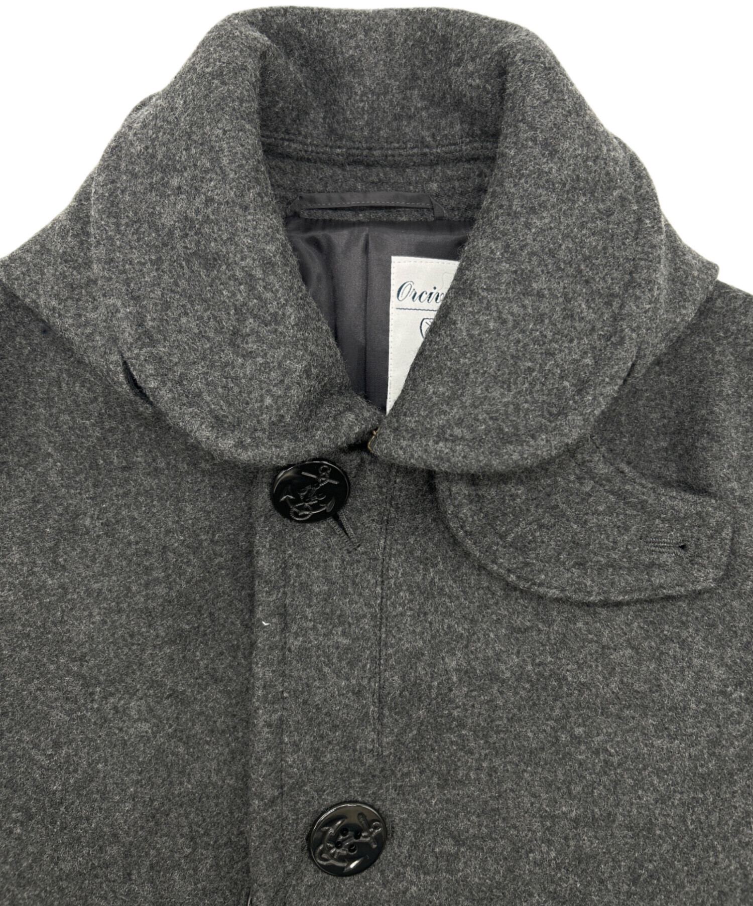 中古・古着通販】ORCIVAL (オーシバル) フード付きメルトンシングル