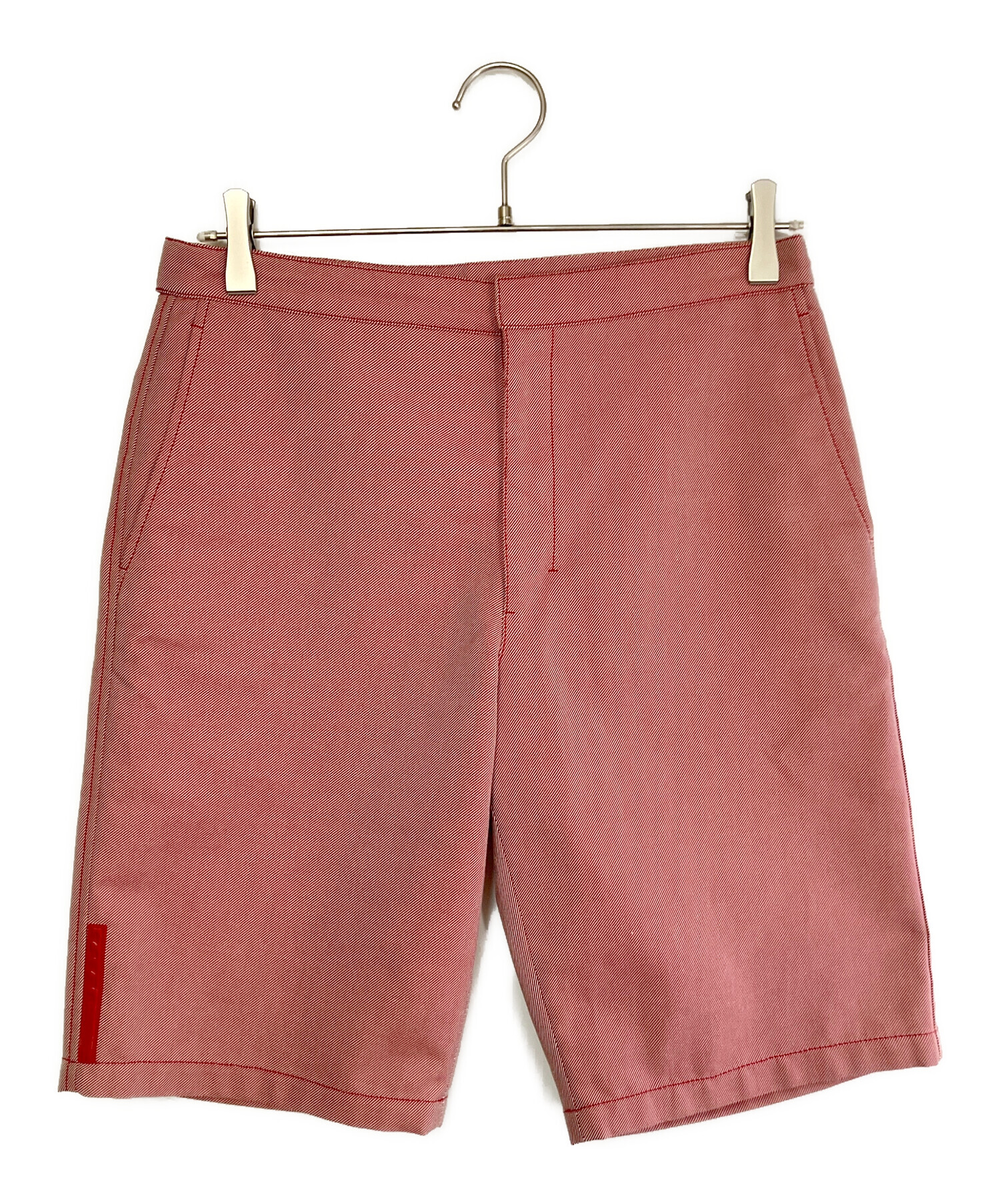 中古・古着通販】PRADA SPORTS (プラダスポーツ) ハーフパンツ レッド