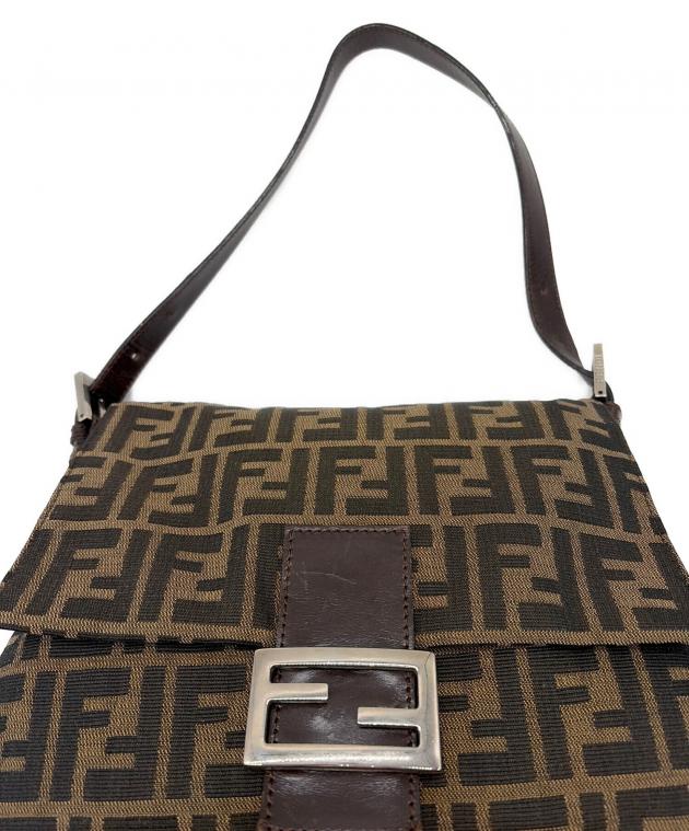 中古・古着通販】FENDI (フェンディ) ショルダーバッグ ブラウン