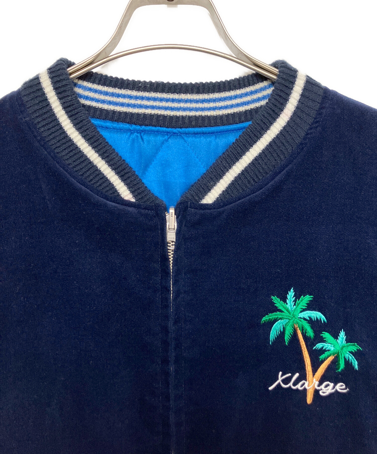 中古・古着通販】X-LARGE (エクストララージ) スカジャン ネイビー