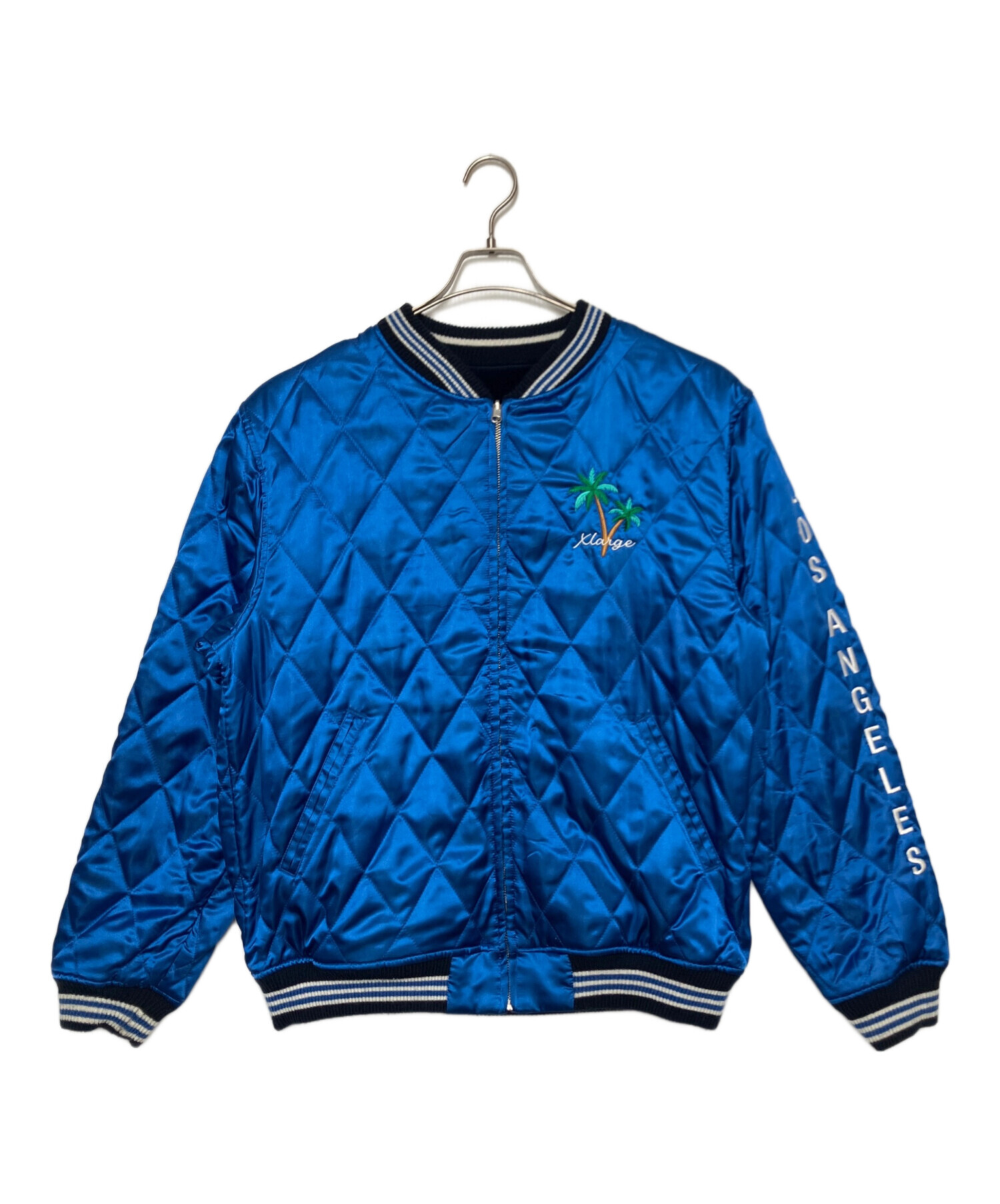 中古・古着通販】X-LARGE (エクストララージ) スカジャン ネイビー