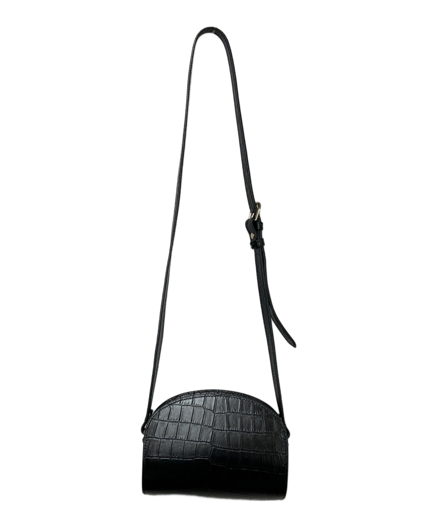 中古・古着通販】A.P.C. (アーペーセー) ショルダーバッグ ブラック