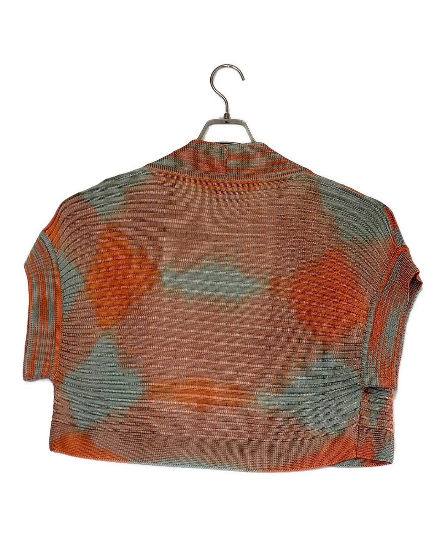 中古・古着通販】MISSONI (ミッソーニ) プリーツカーディガン ブルー