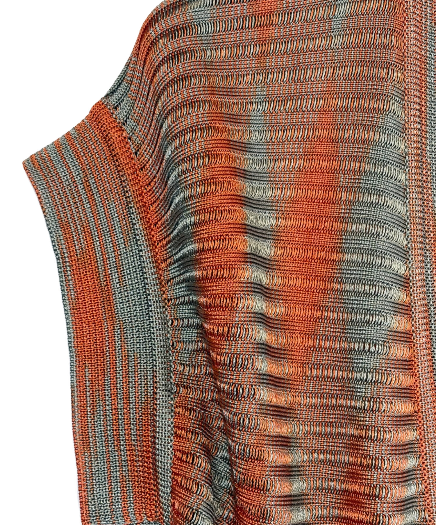 Missoni ミッソーニ、掛け布団カバー、オレンジ、波模様、コットン Missoni ミッソーニ、掛け布団カバー、オレンジ、波模様、コットン
