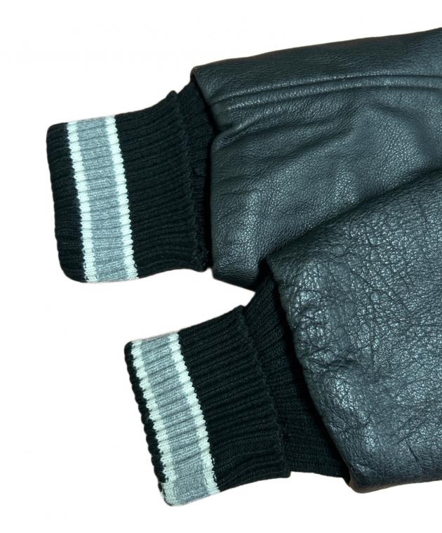 HEWITT MFGスタジャンヴィンテージ 古着 ダークグリーン 楽天市場