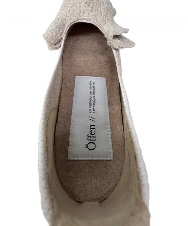 中古・古着通販】Offen (オッフェン) フリル付フラットシューズ