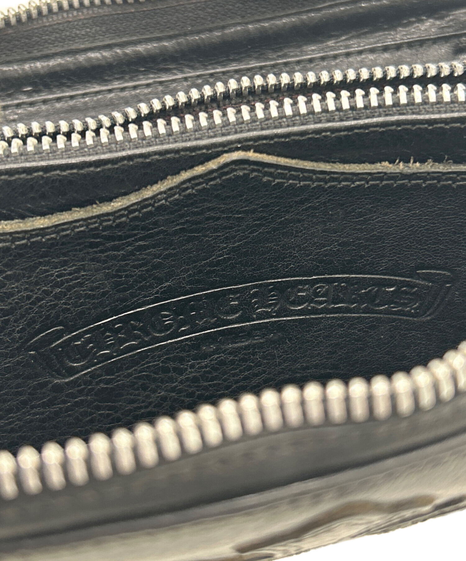 中古・古着通販】CHROME HEARTS (クロムハーツ) 長財布 ブラック