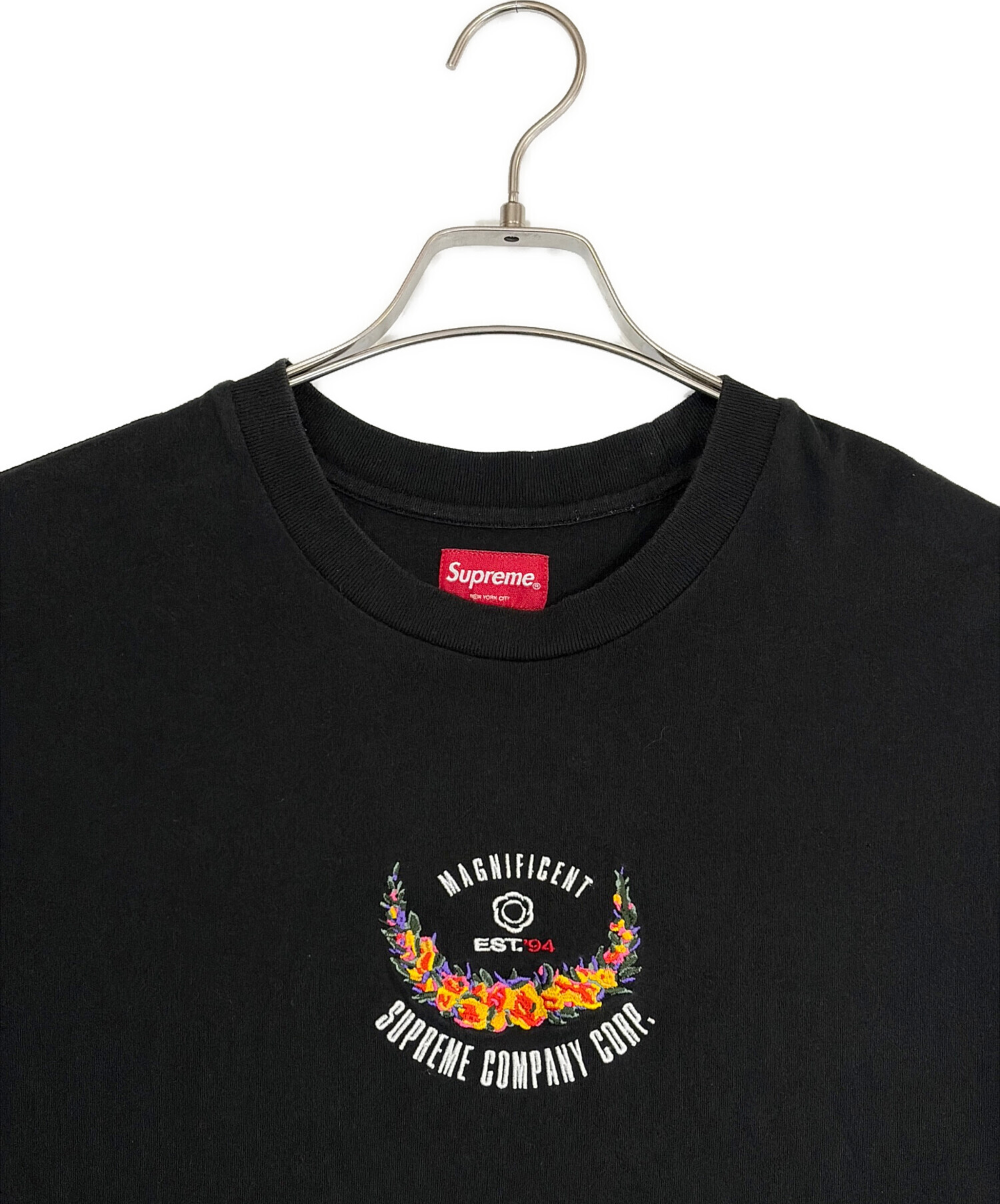 中古・古着通販】Supreme (シュプリーム) プリントTシャツ ブラック 