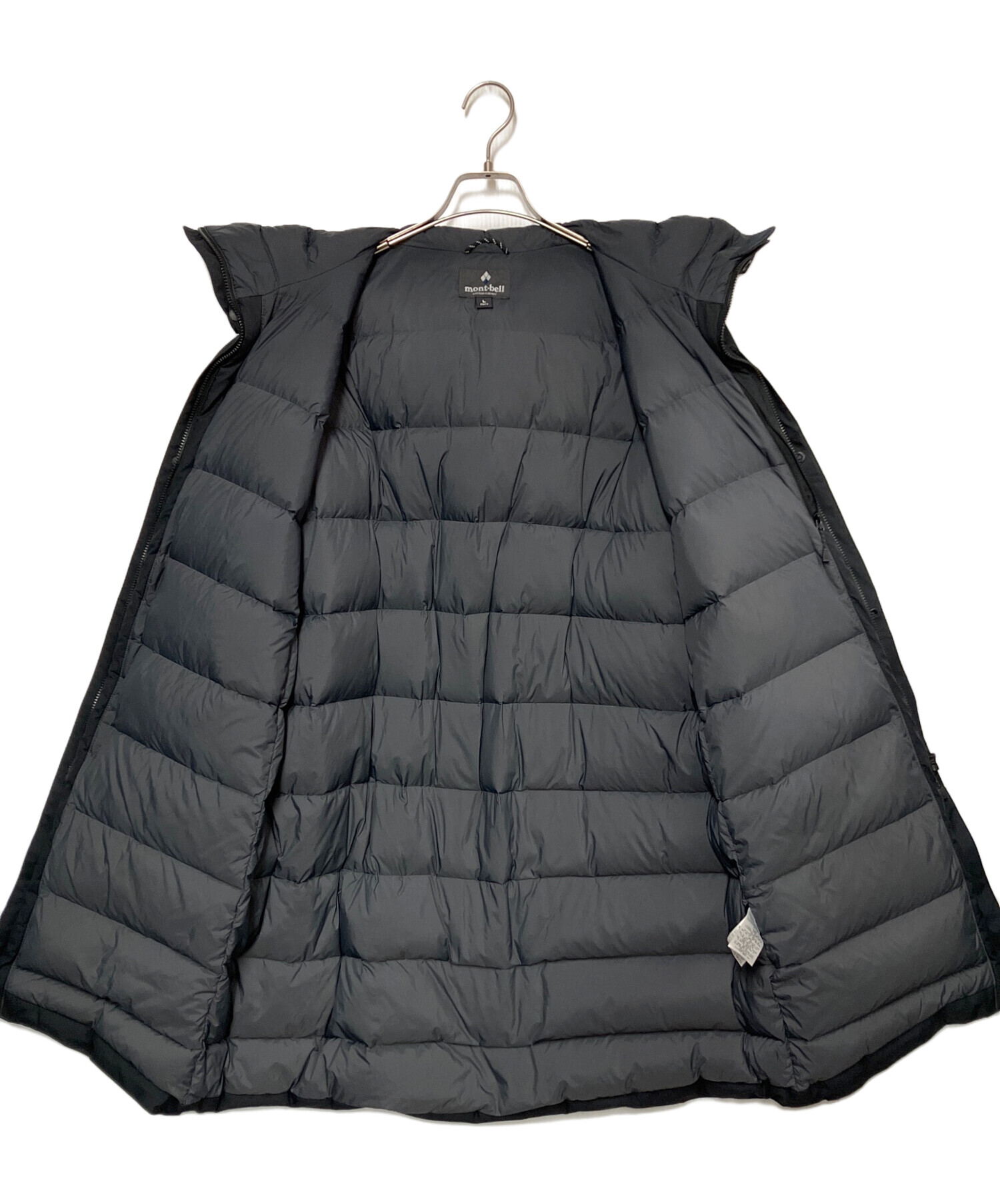 中古・古着通販】mont-bell (モンベル) トラベルダウンコート ブラック