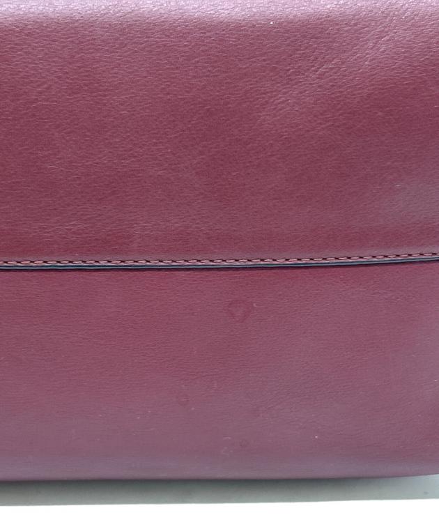 中古・古着通販】LOEWE (ロエベ) ショルダーバッグ ボルドー｜ブランド