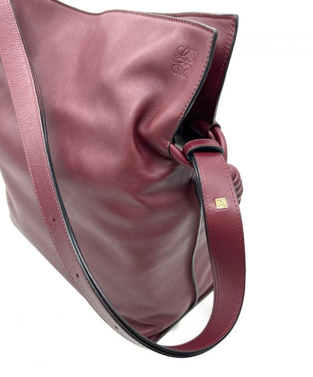 中古・古着通販】LOEWE (ロエベ) ショルダーバッグ ボルドー｜ブランド