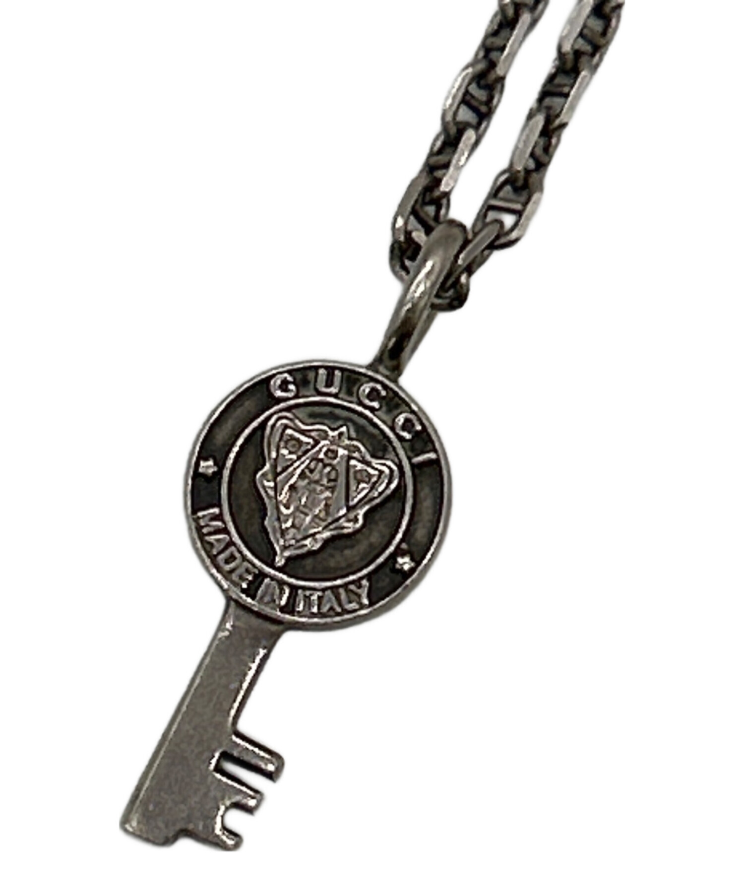 中古・古着通販】GUCCI (グッチ) シルバーネックレス｜ブランド・古着