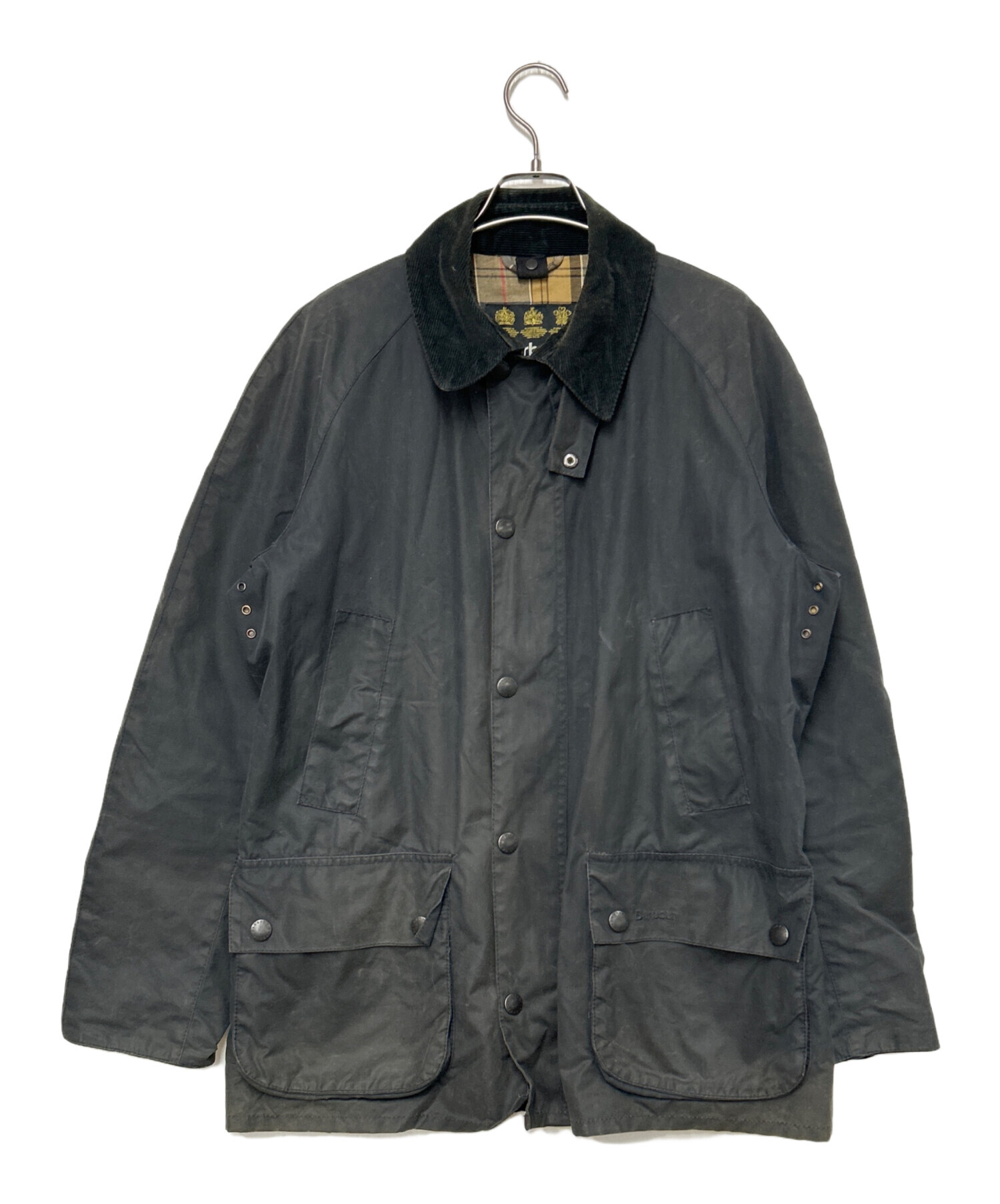 中古・古着通販】Barbour (バブアー) Ashby Wax Jacket ブラック 