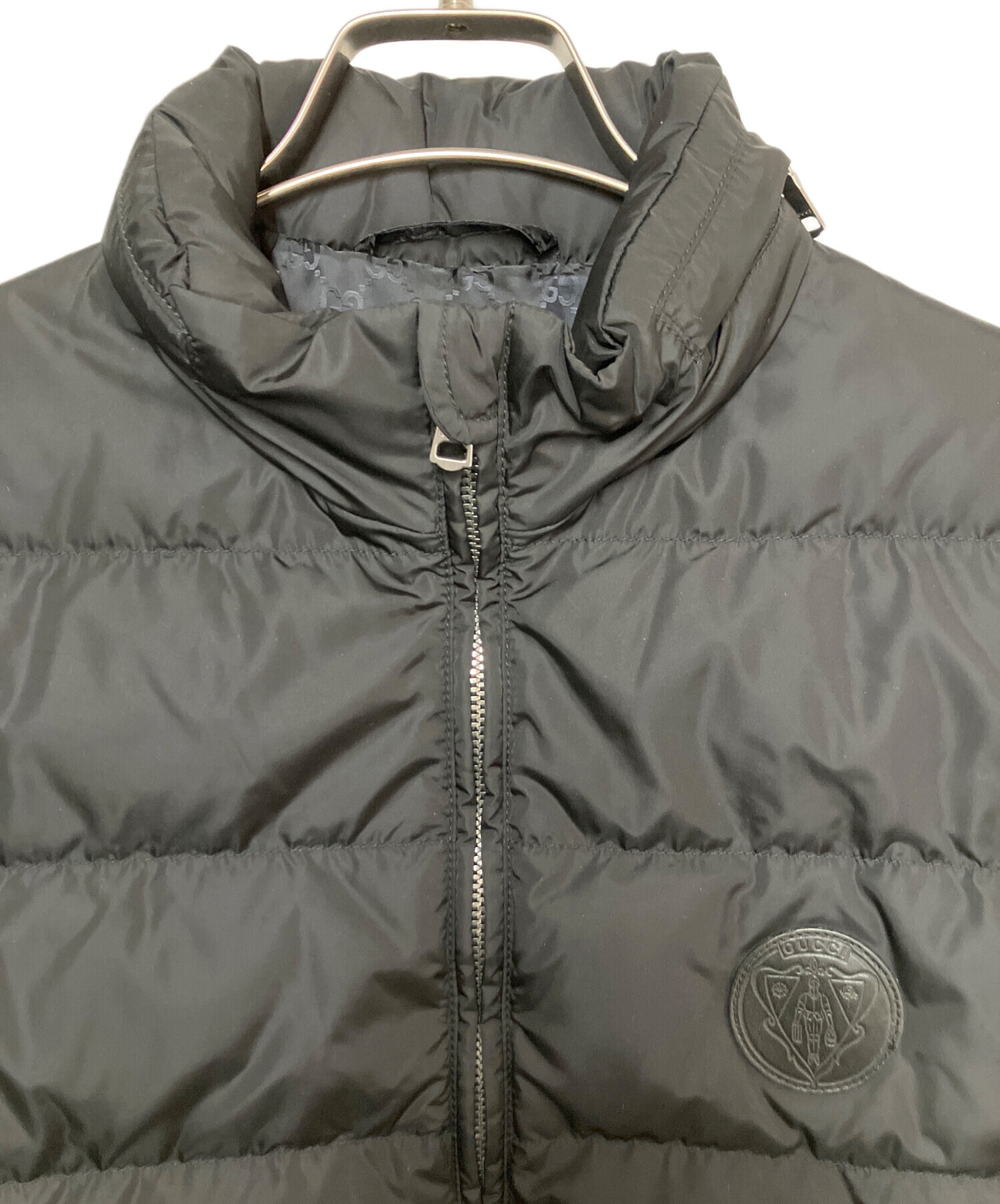 中古・古着通販】GUCCI (グッチ) ダウンジャケット ブラック サイズ