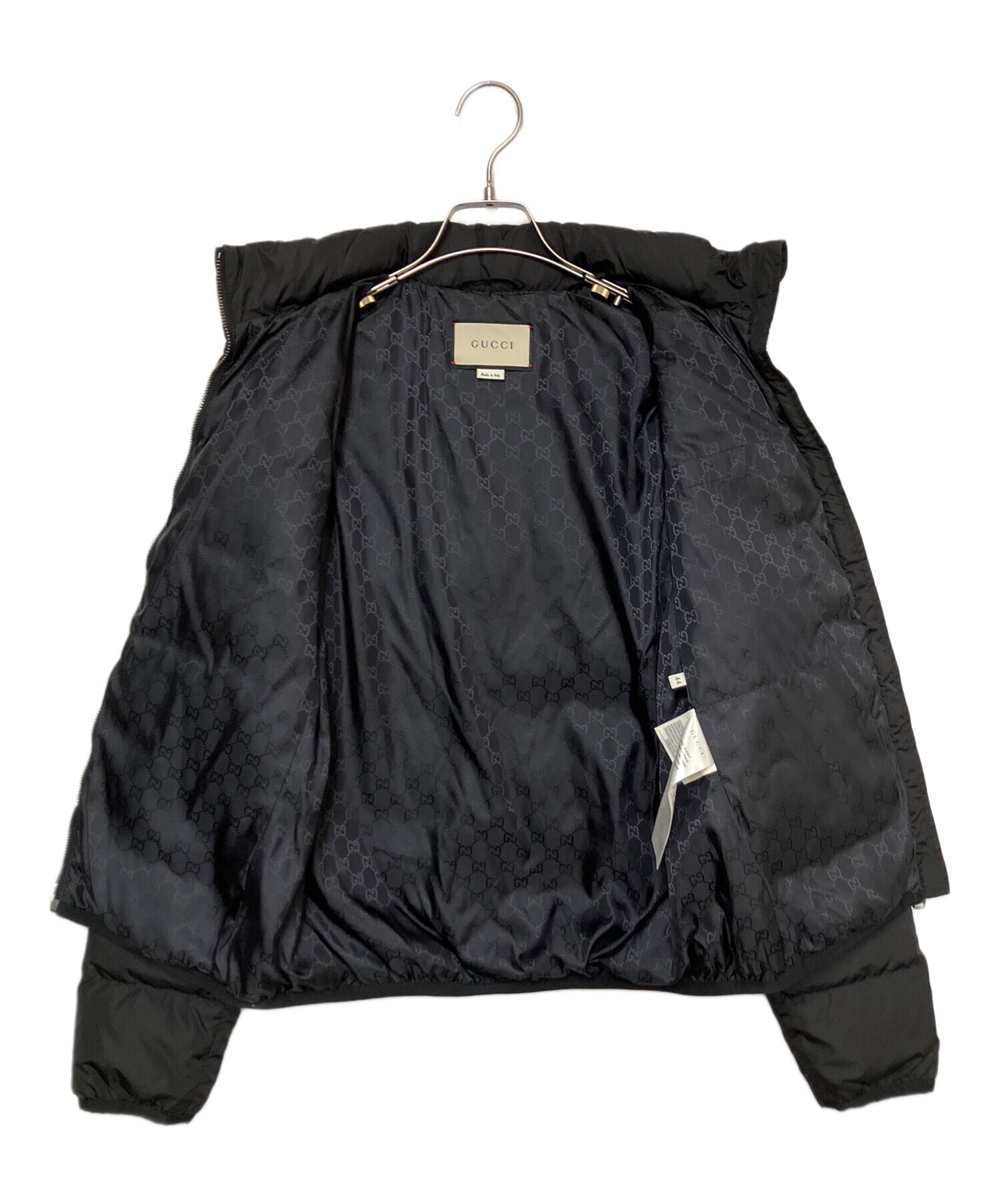 中古・古着通販】GUCCI (グッチ) ダウンジャケット ブラック サイズ