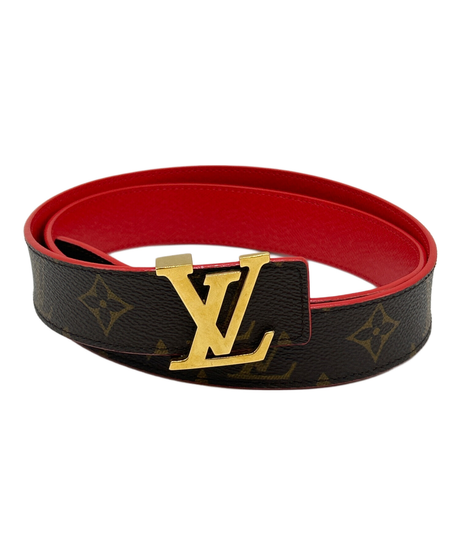 ルイヴィトン❤️エピ 赤 ベルト♪美品✨ LOUIS VUITTON LV ルイ