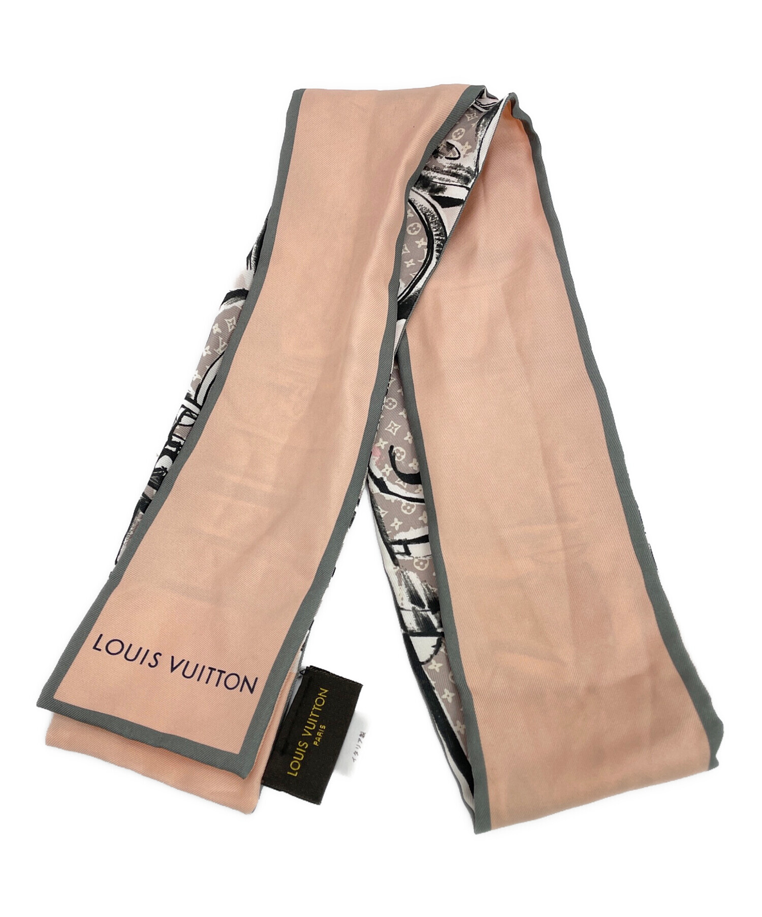 中古・古着通販】LOUIS VUITTON (ルイ ヴィトン) スカーフ ピンク