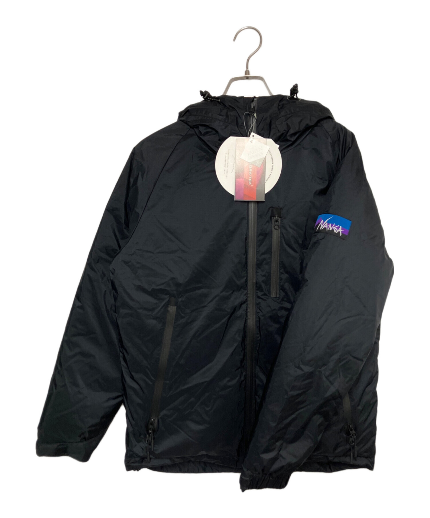 中古・古着通販】NANGA (ナンガ) ダウンジャケット ブラック サイズ:M 