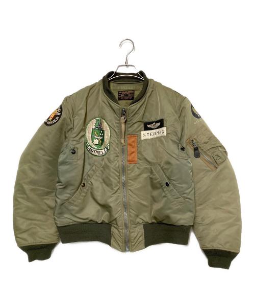 バズリクソンズ MA-1 グリーン Sサイズ中古 中古・古着通販】BUZZ RICKSON'S (バズリクソンズ) MA-1ジャケット