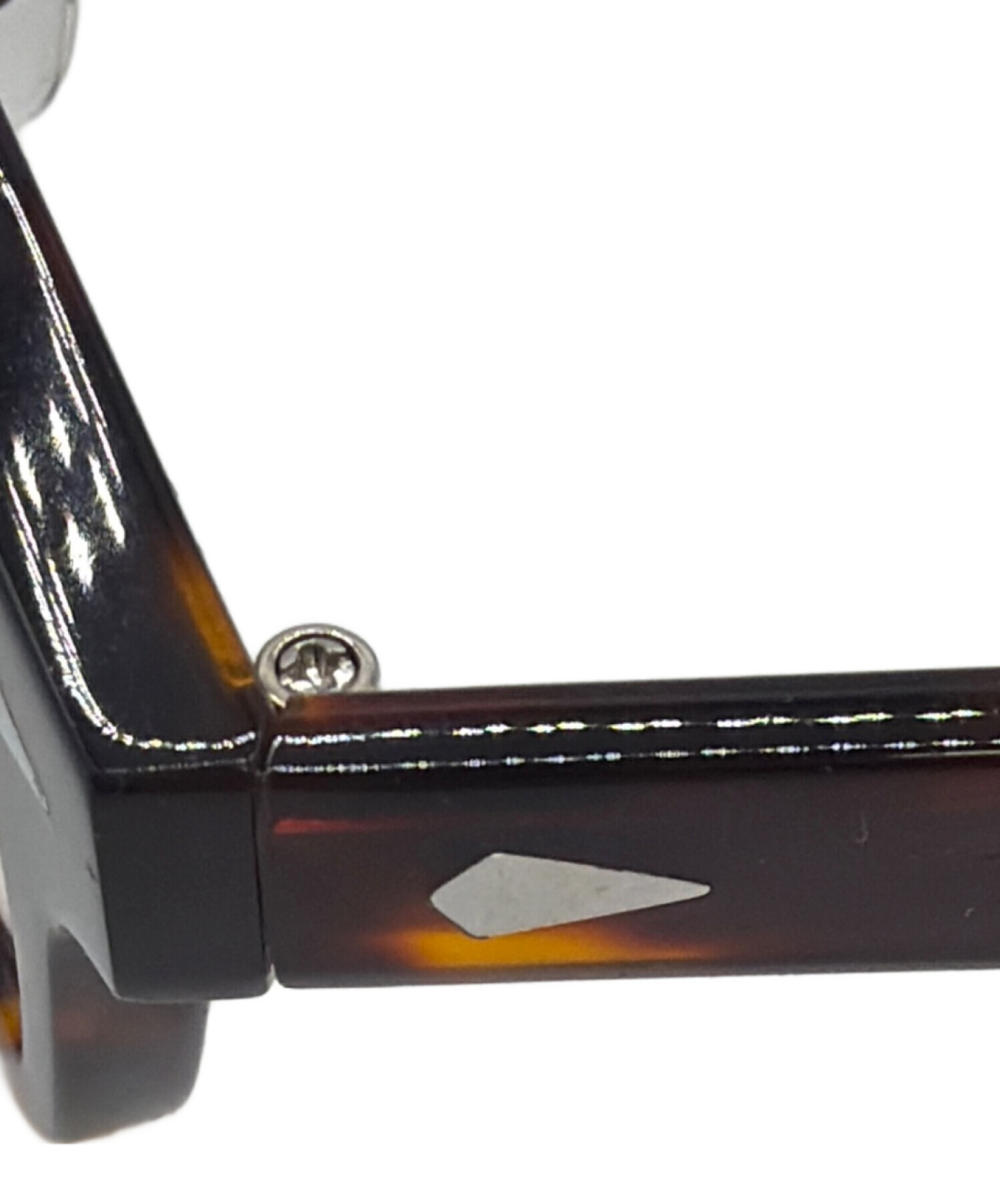 中古・古着通販】MOSCOT (モスコット) 伊達眼鏡 ブラウン サイズ:49
