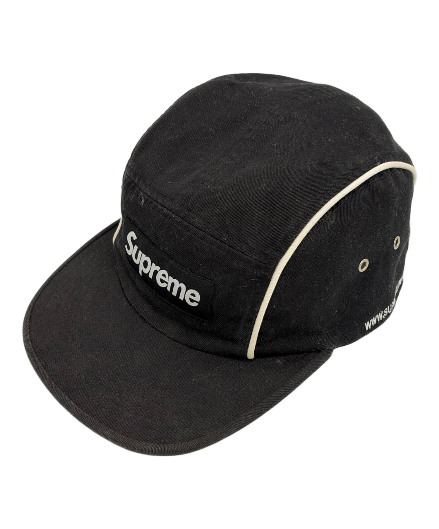 中古・古着通販】Supreme (シュプリーム) キャップ ブラック｜ブランド