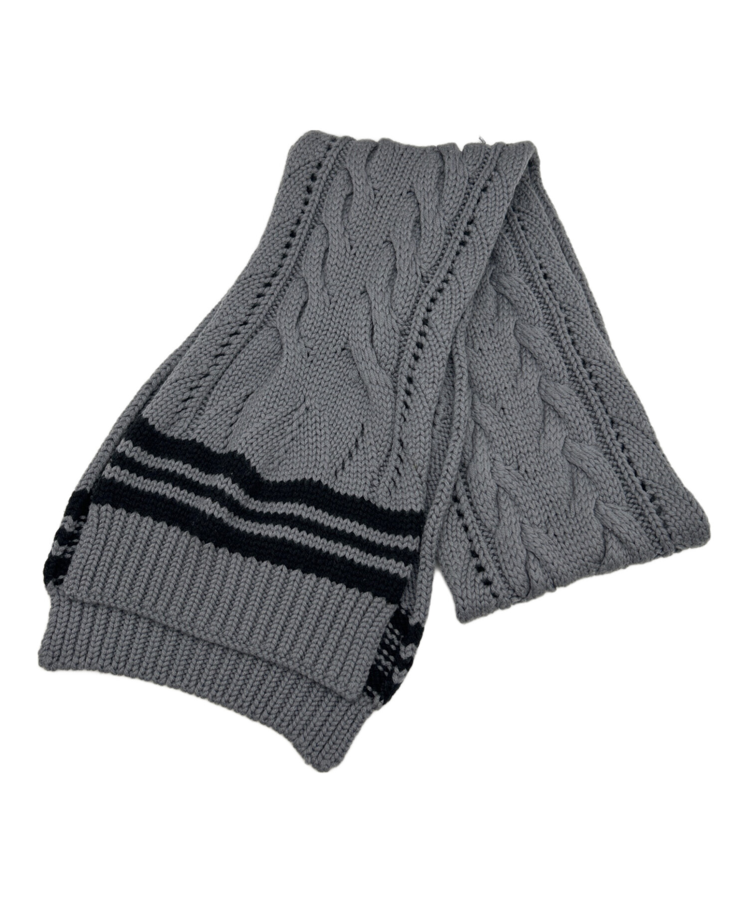 中古・古着通販】LOUIS VUITTON (ルイ ヴィトン) マフラー グレー