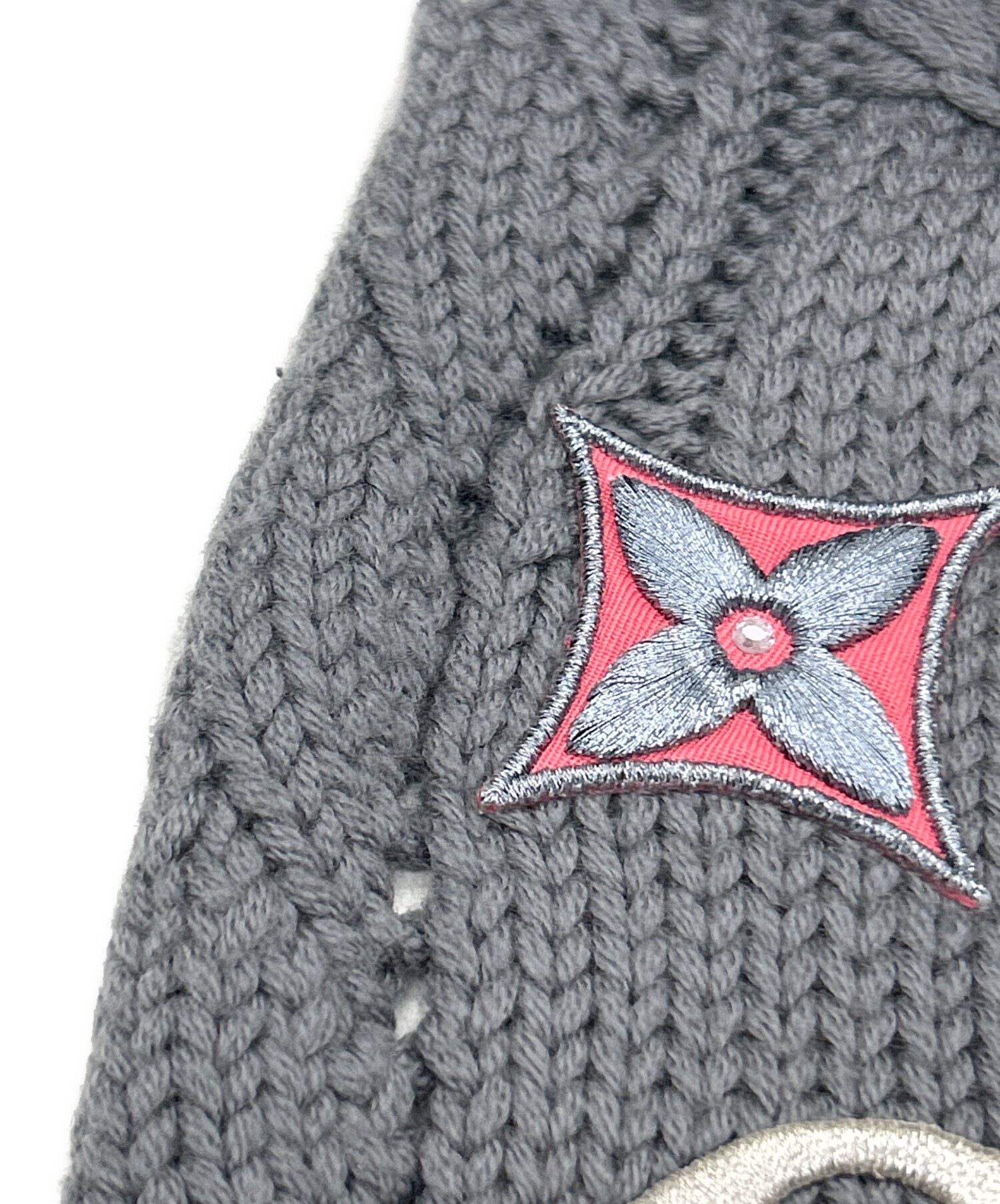 中古・古着通販】LOUIS VUITTON (ルイ ヴィトン) マフラー グレー