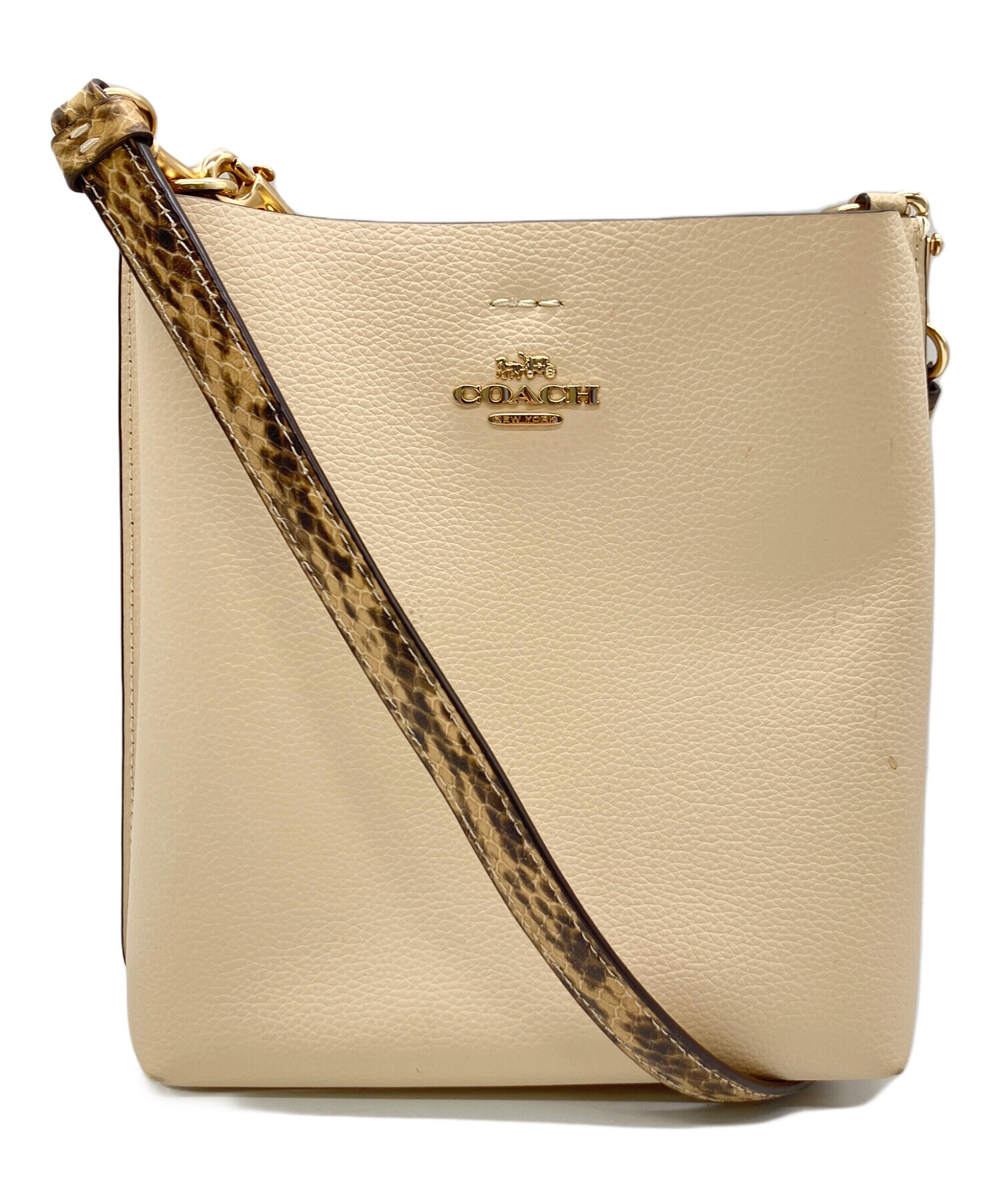 COACH（コーチ） 2WAYバッグ - ベージュ レディース : ZOZOTOWN Yahoo 