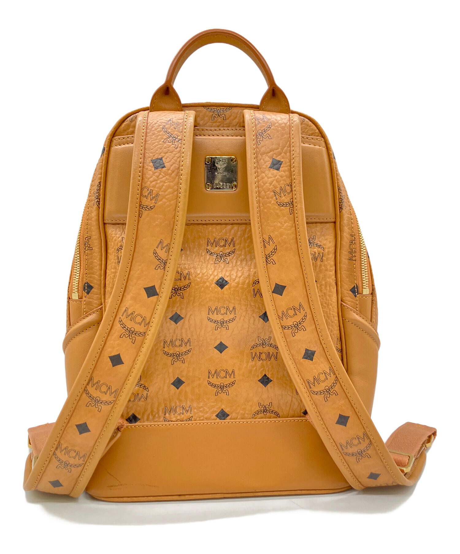 中古・古着通販】MCM (エムシーエム) リュック ブラウン｜ブランド 