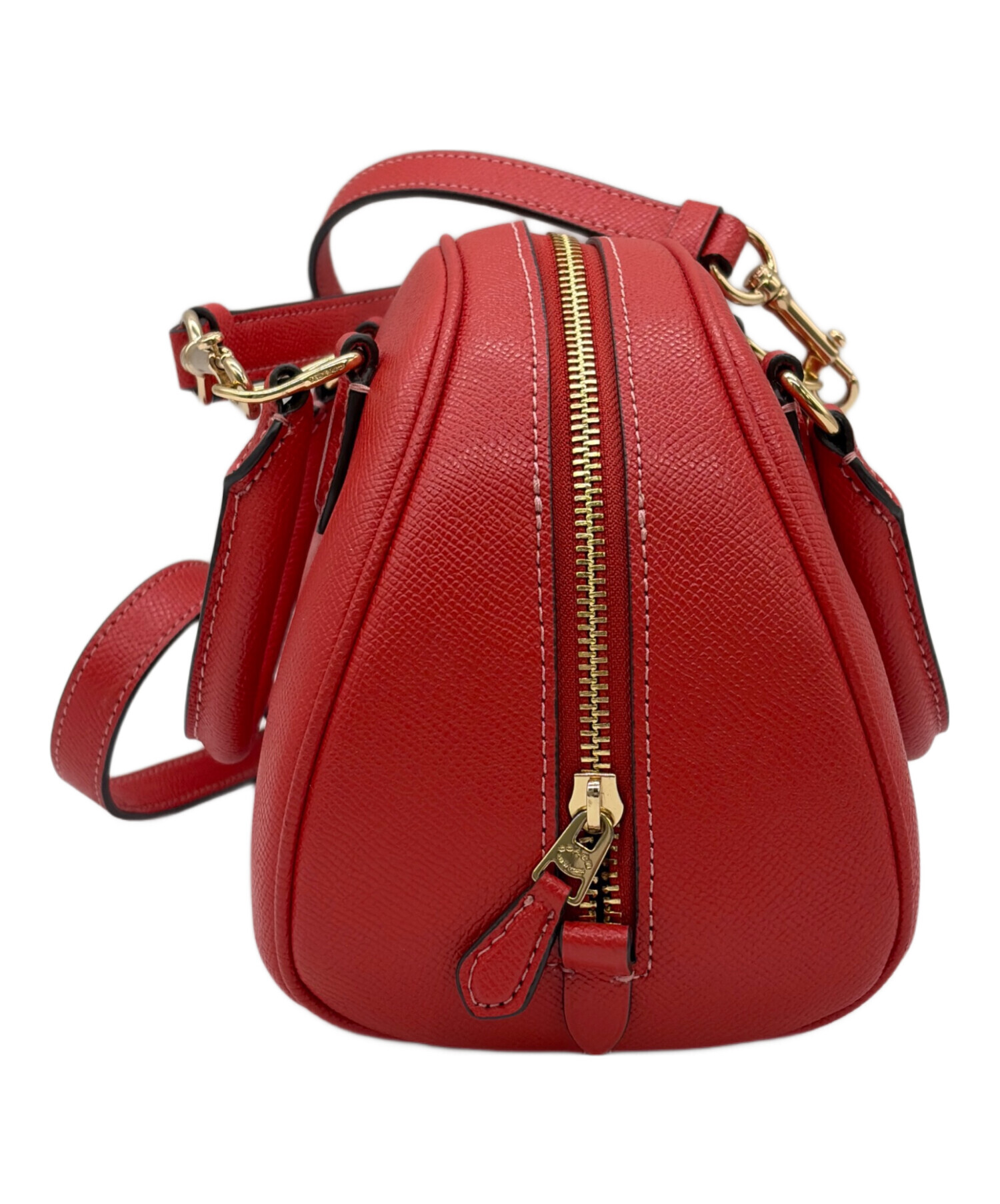 中古・古着通販】COACH (コーチ) 2WAYバッグ レッド｜ブランド・古着